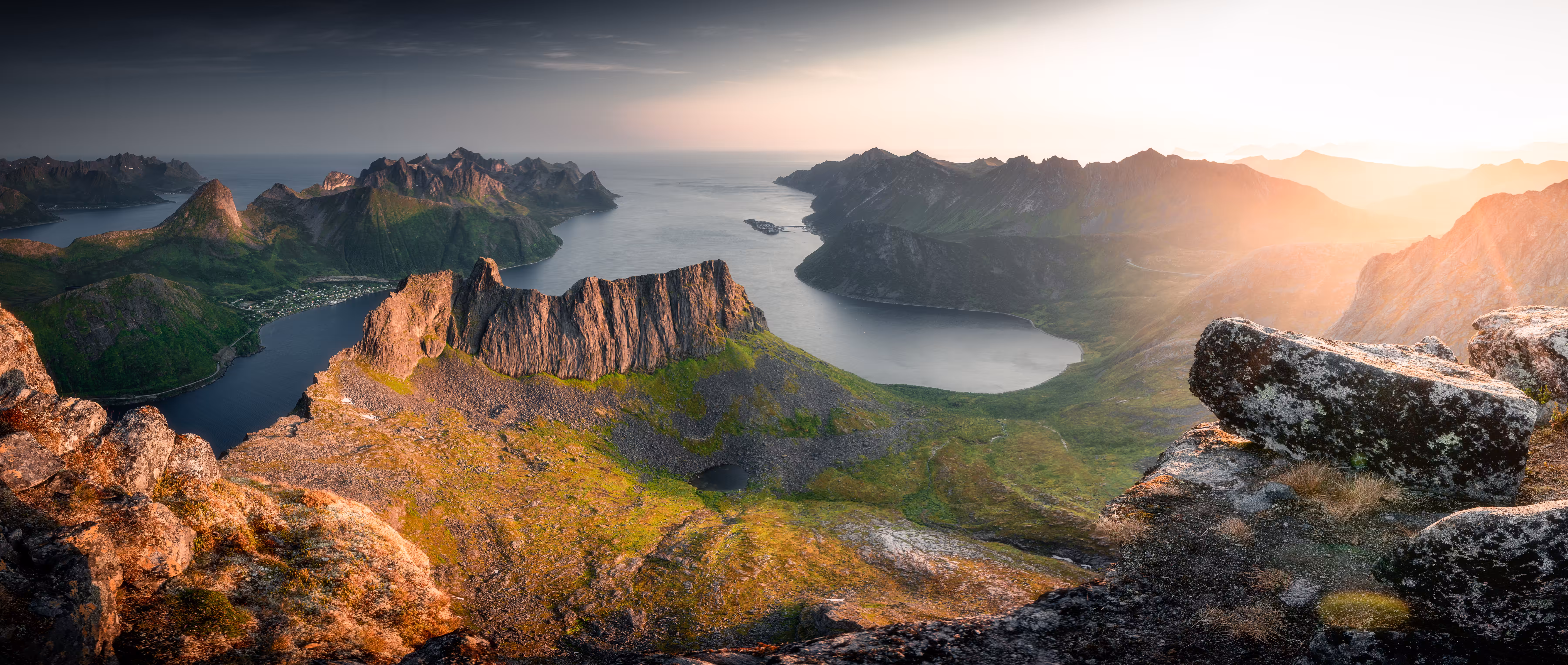 Sunrise Over Senja