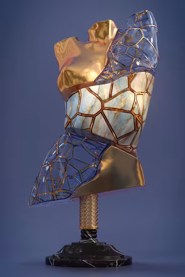 Half Body Statue