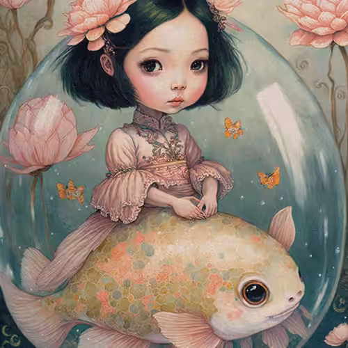 Lady Goldfish