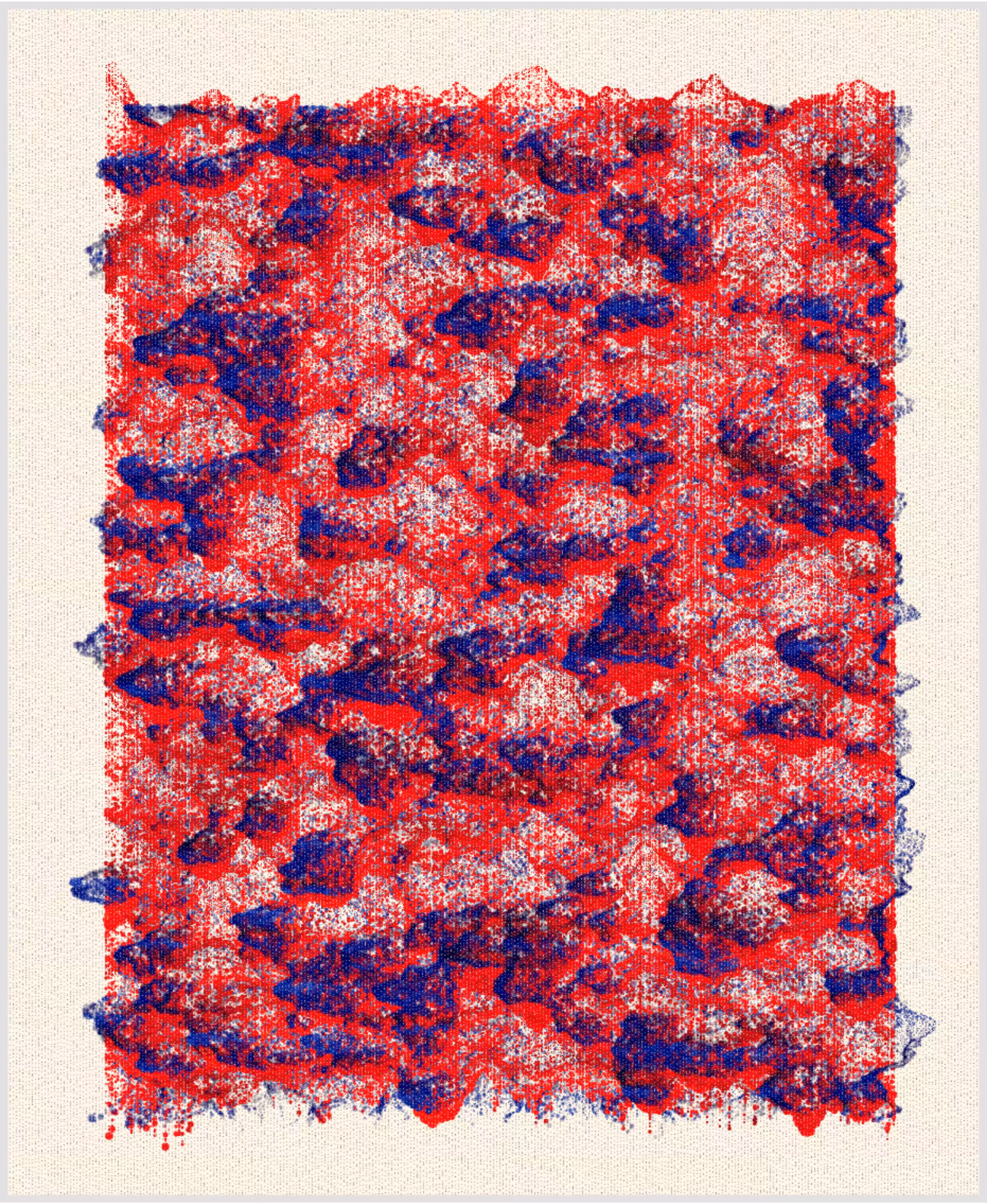Stains on a Canvas #168