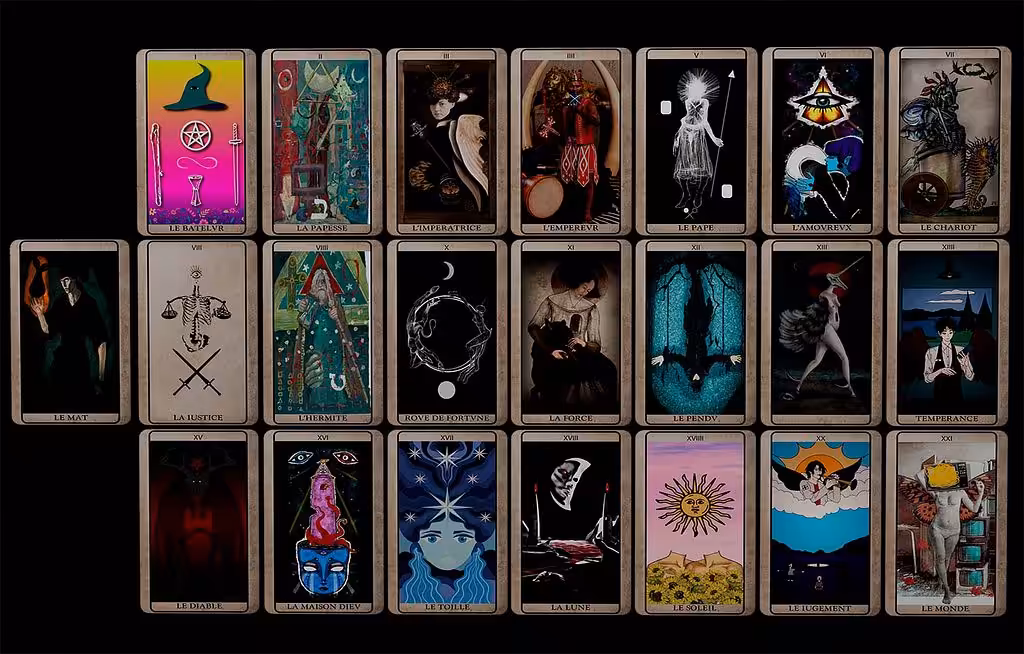 Tarot éclectique : Arcanes Majeurs