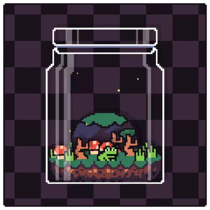 Toad Terrarium #118