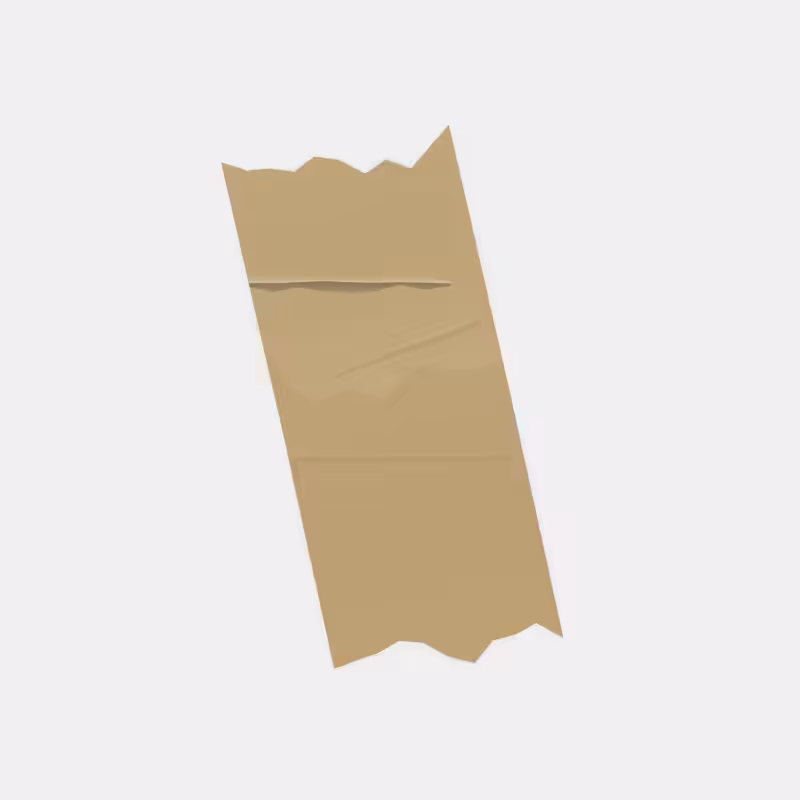 A scrap of vinyl tape #35
