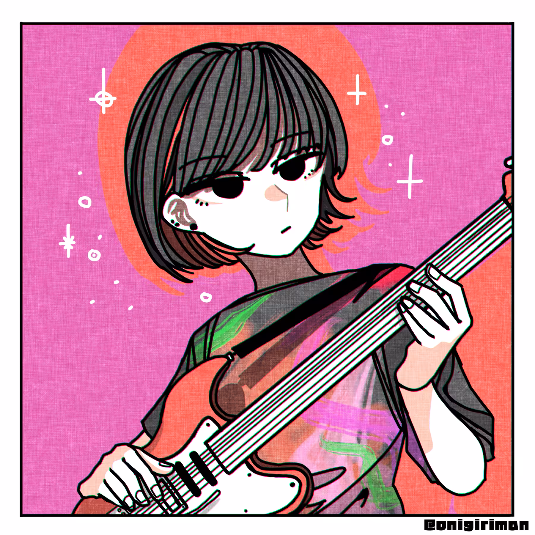 Punk Rock Girl(P.R.G):bassist