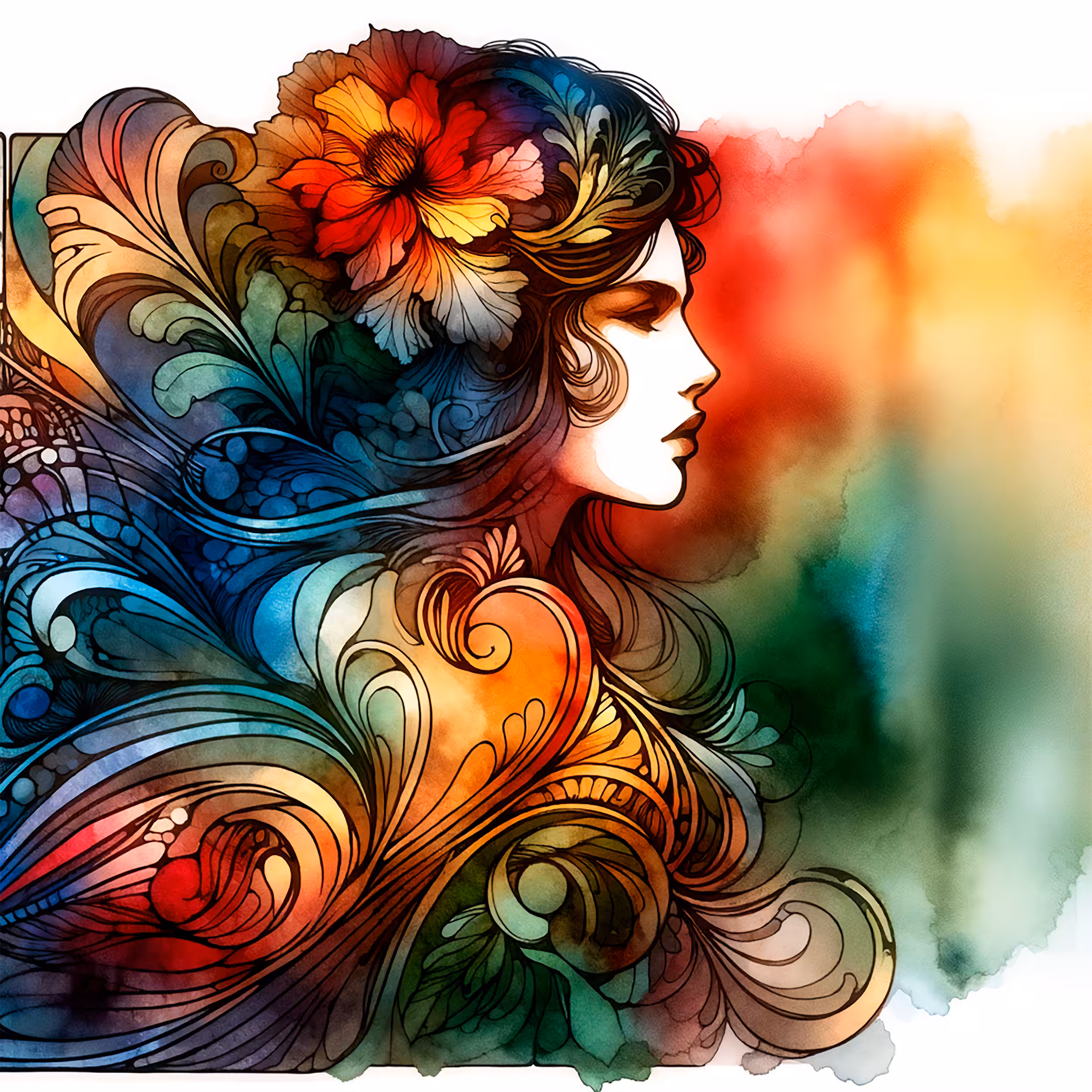 Art Nouveau 57 Enchanted Realm