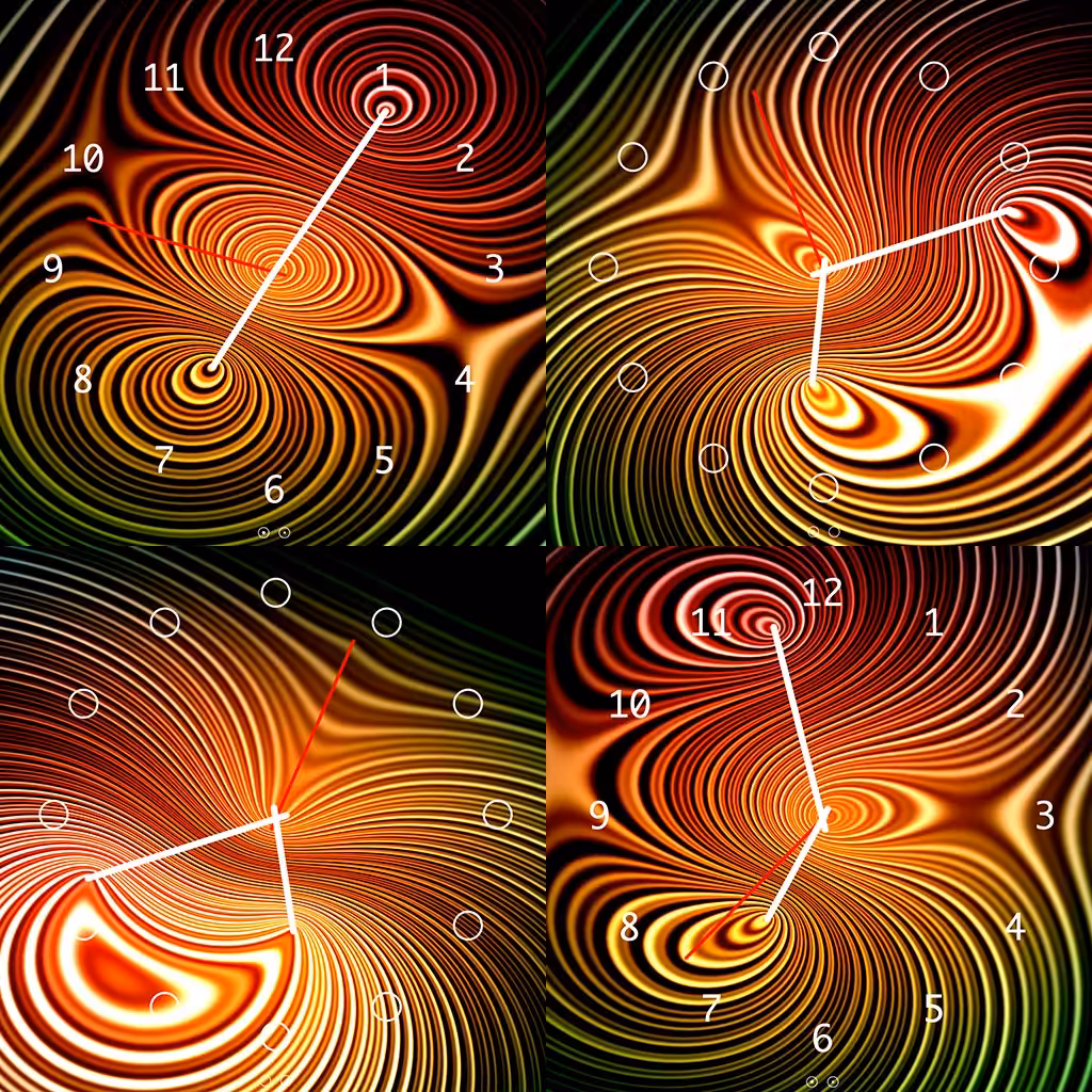 The // Spacetime Continuum // watch face