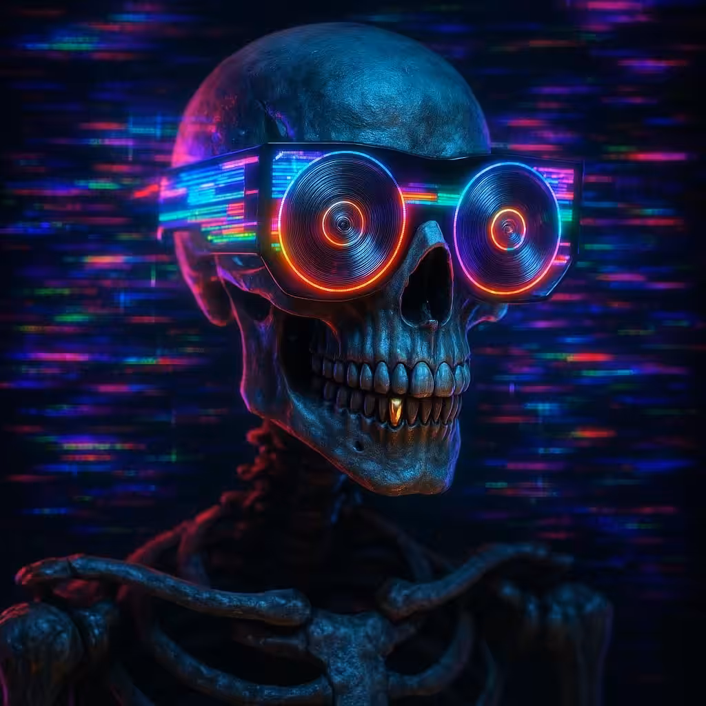 Techno Skull #01