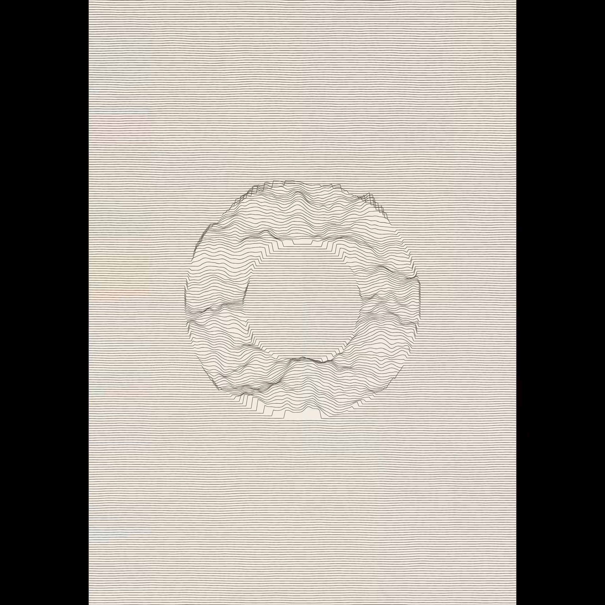 Waves Circle (For Plotter) #114