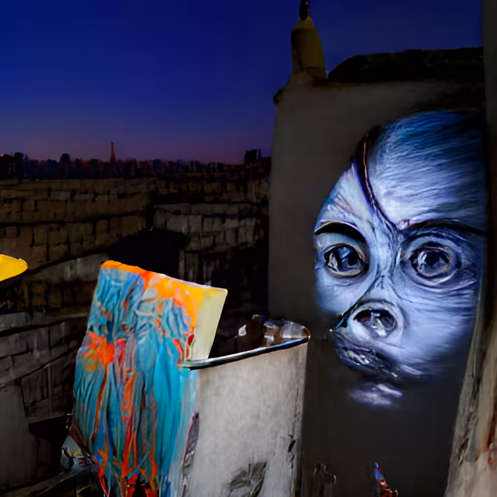 Paris Rooftop Painter