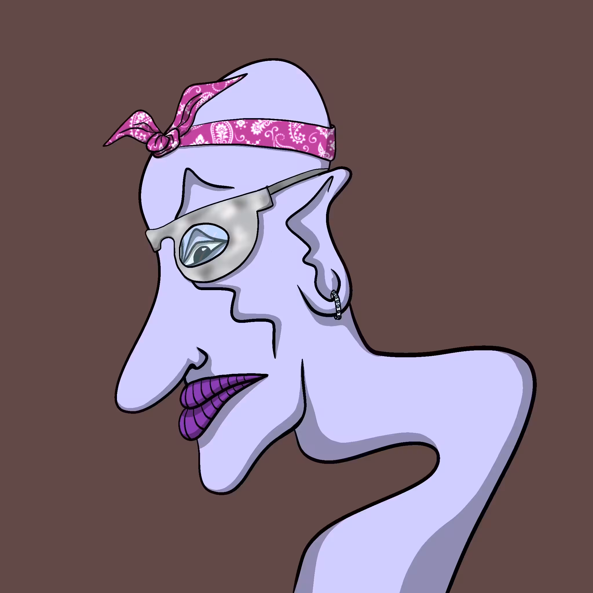 FAWKFACES: #79 Bandana Face 