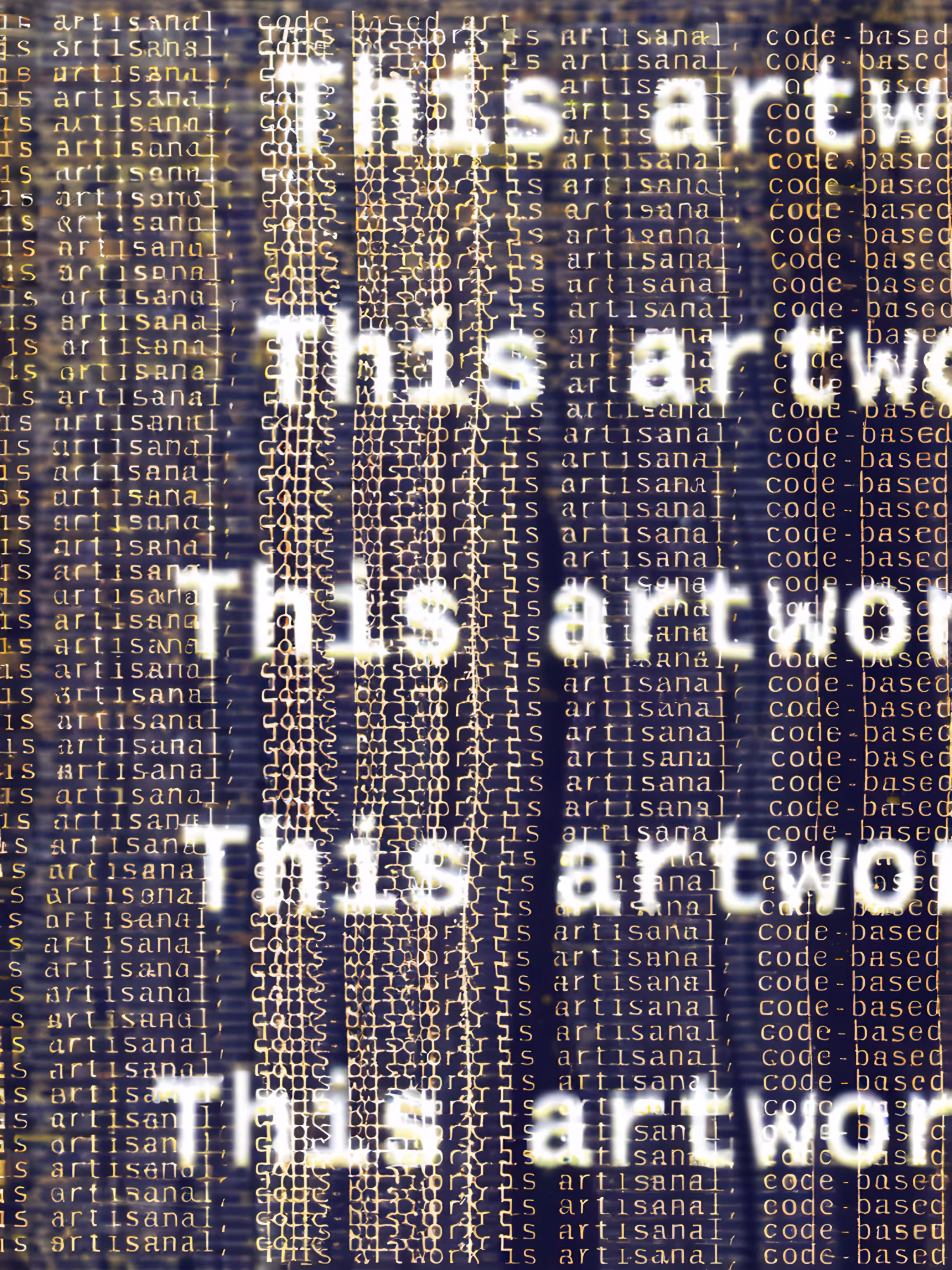 Is it AI art if a human designed it? #58
