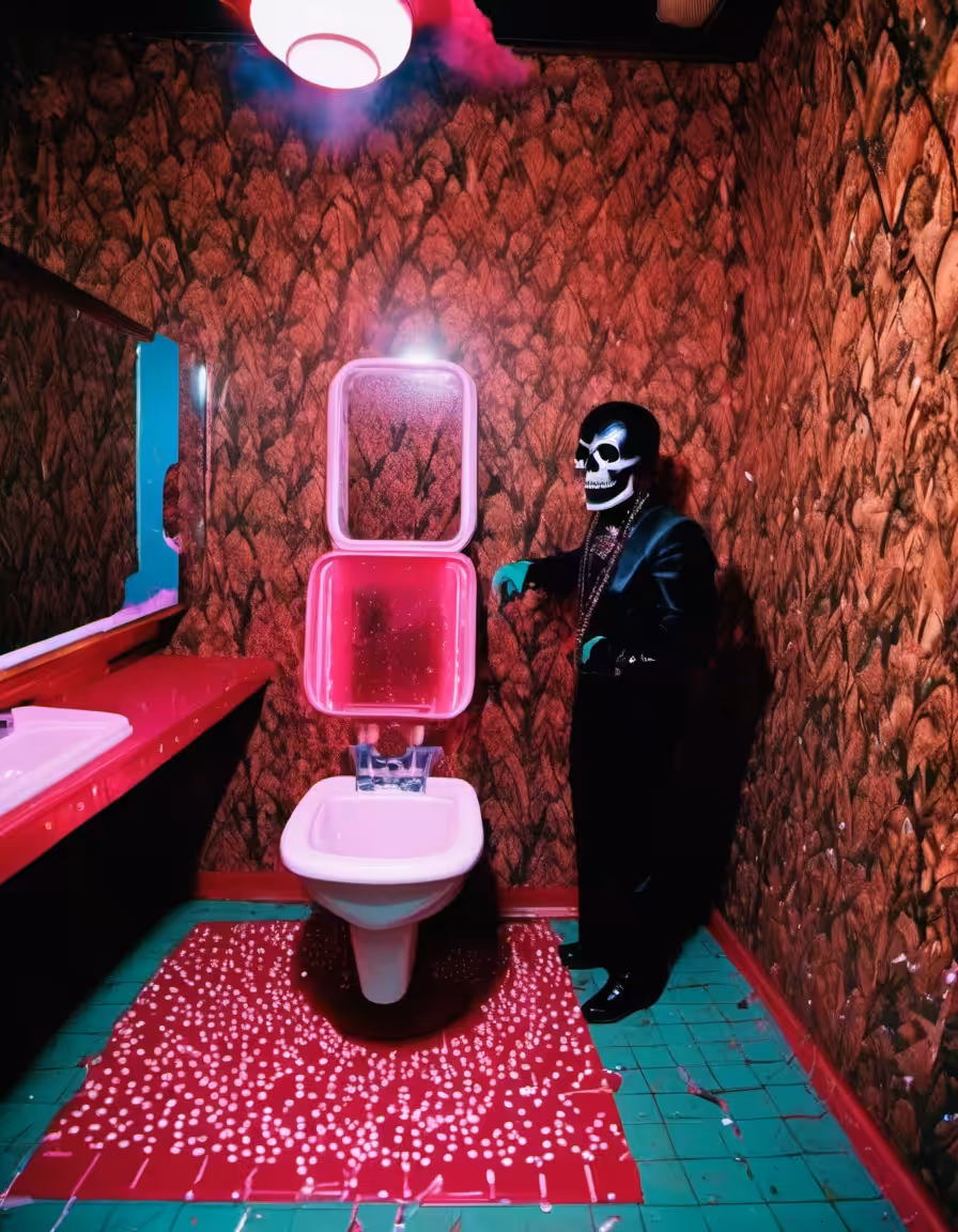 Club Restrooms With Threatening Auras #31