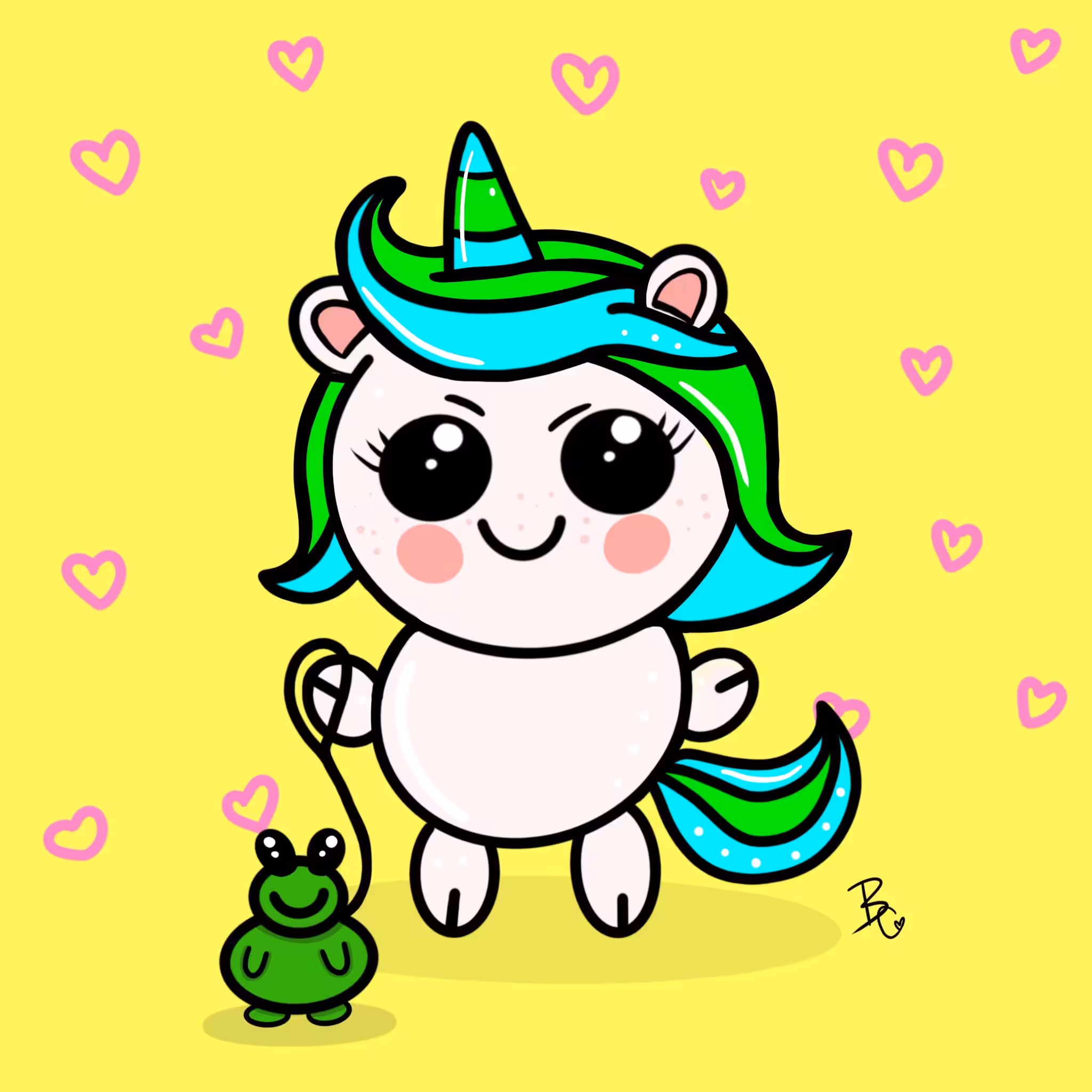 Teal the Unicorn