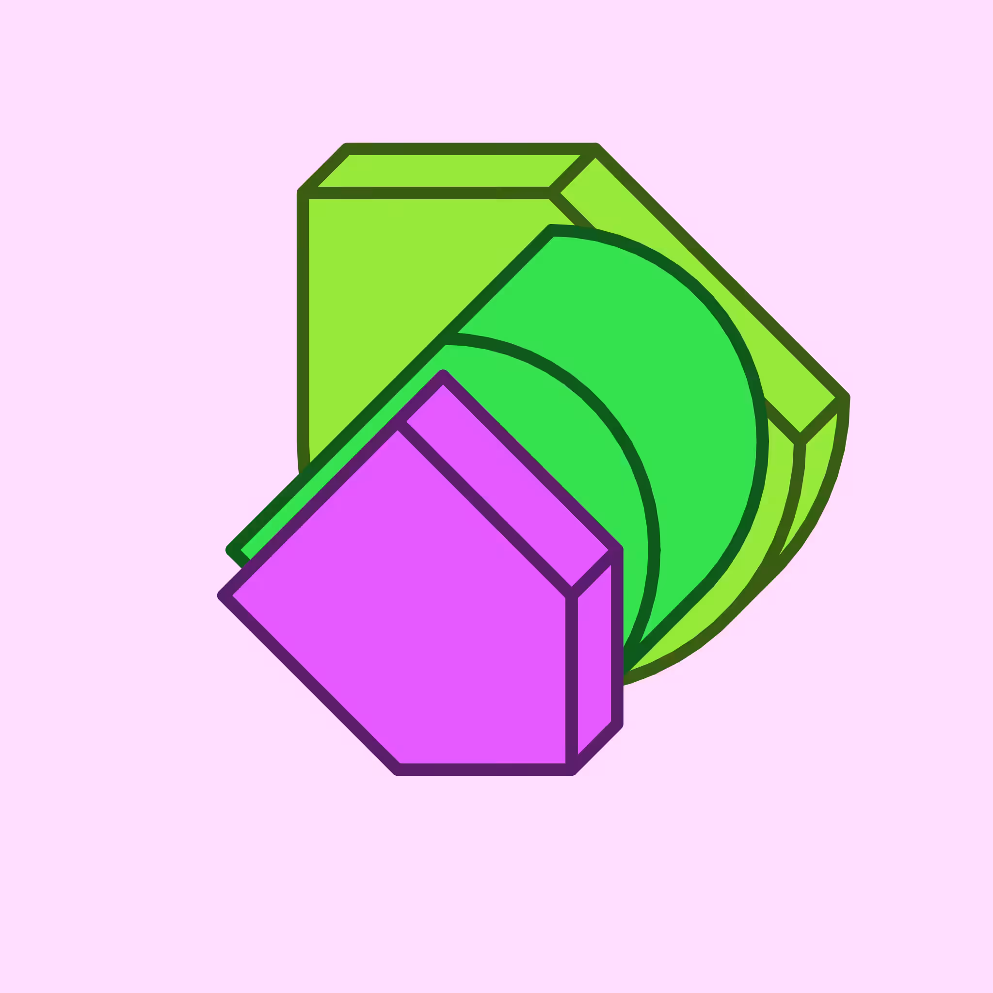 Calm shapes #244