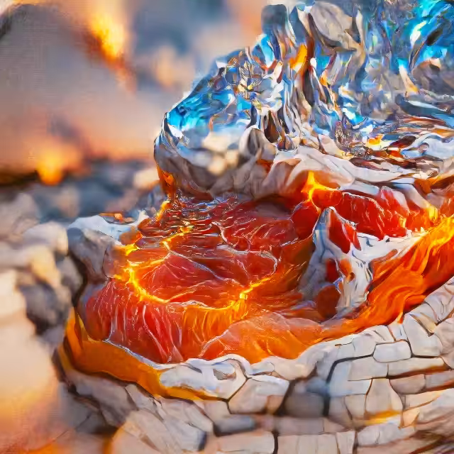 Geometric Fluidity - Evolution: Evolution Eruption - 18 second Looping Animation