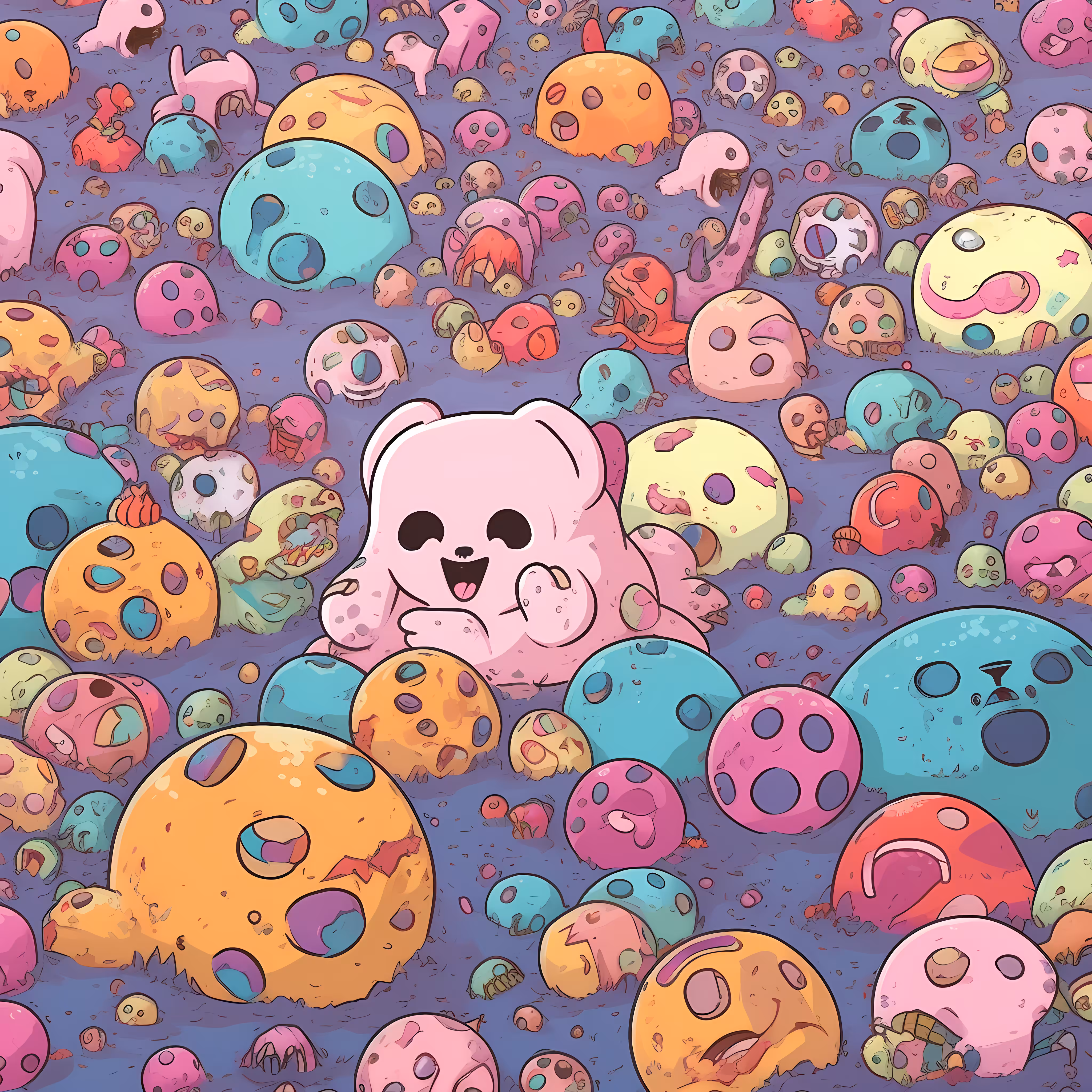 Happy Skulls