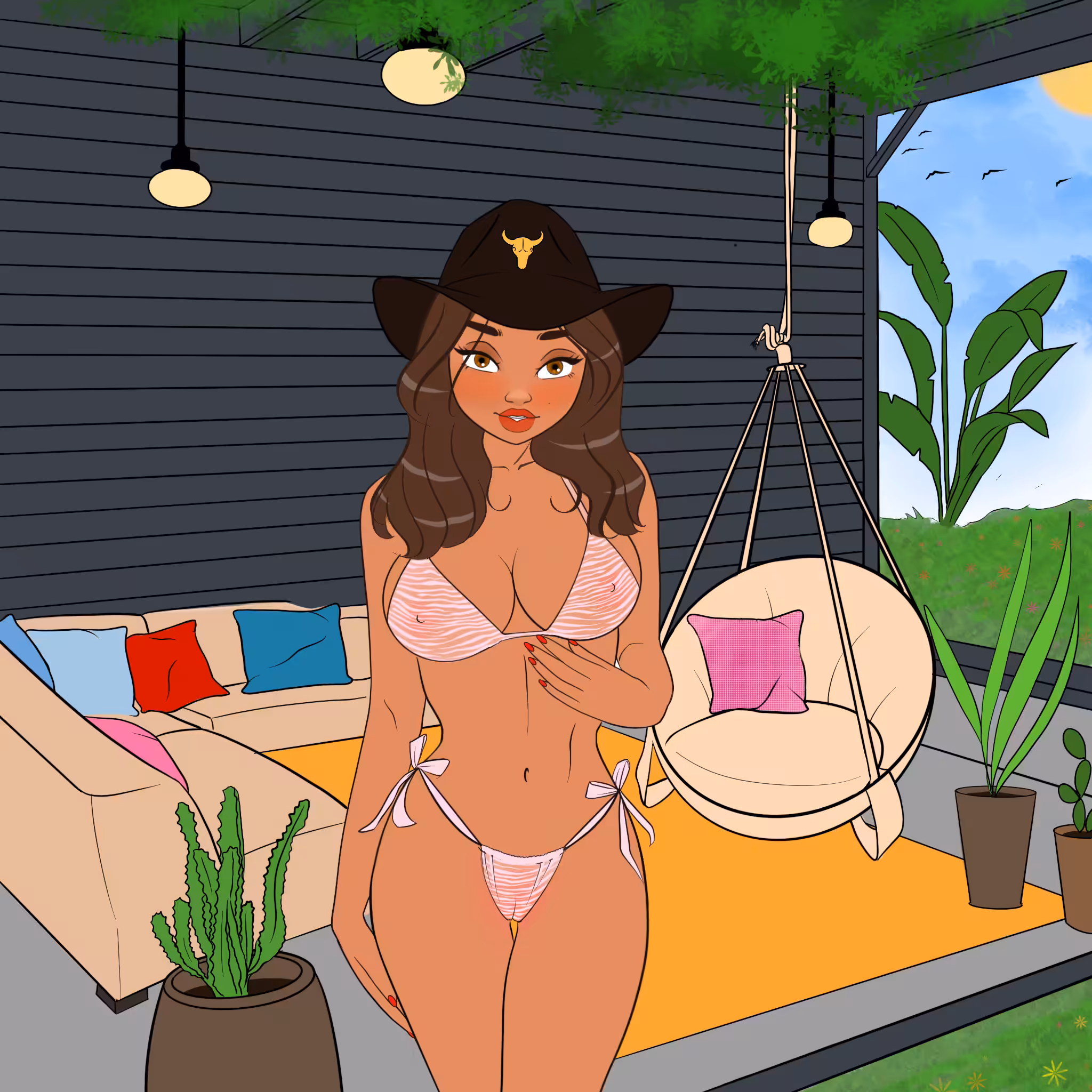 Play cowboy