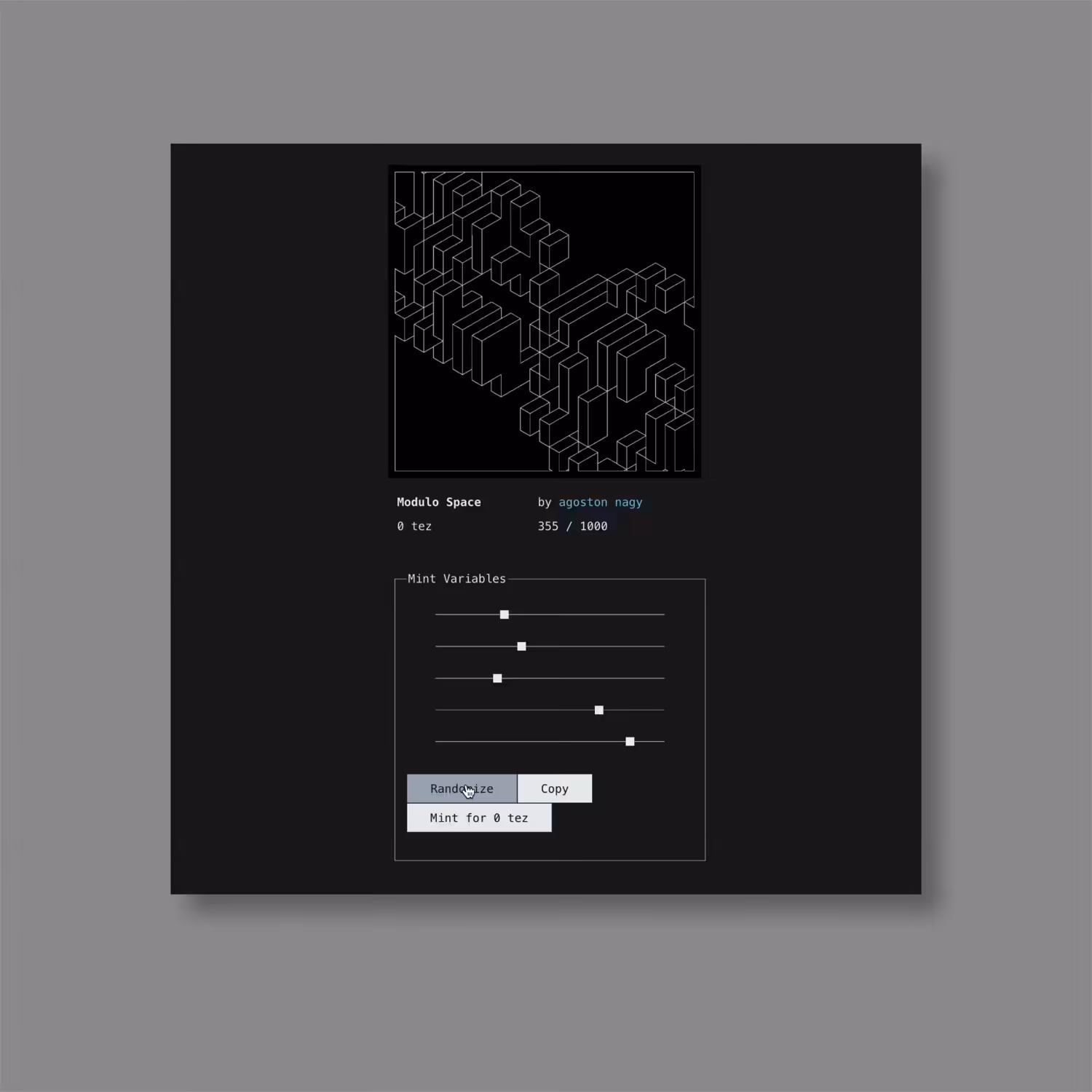 Modulo Space