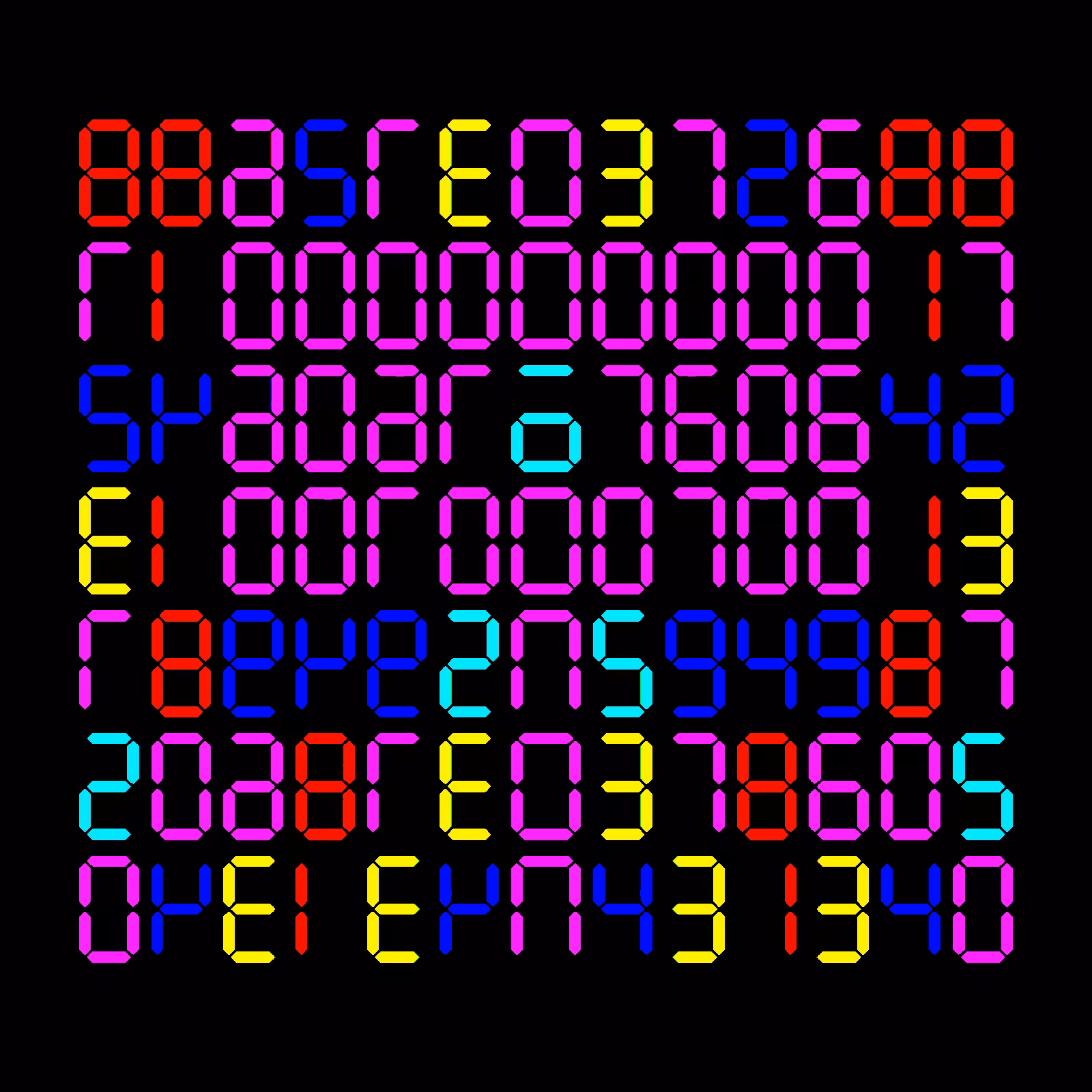 Digits #616