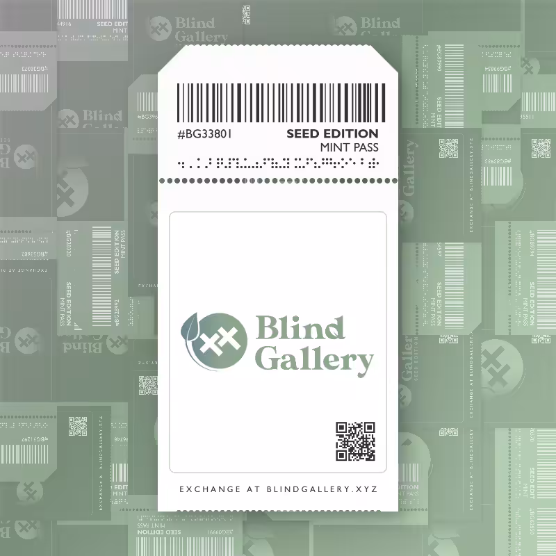 Blind Gallery Mint Pass (Seed Edition) #234