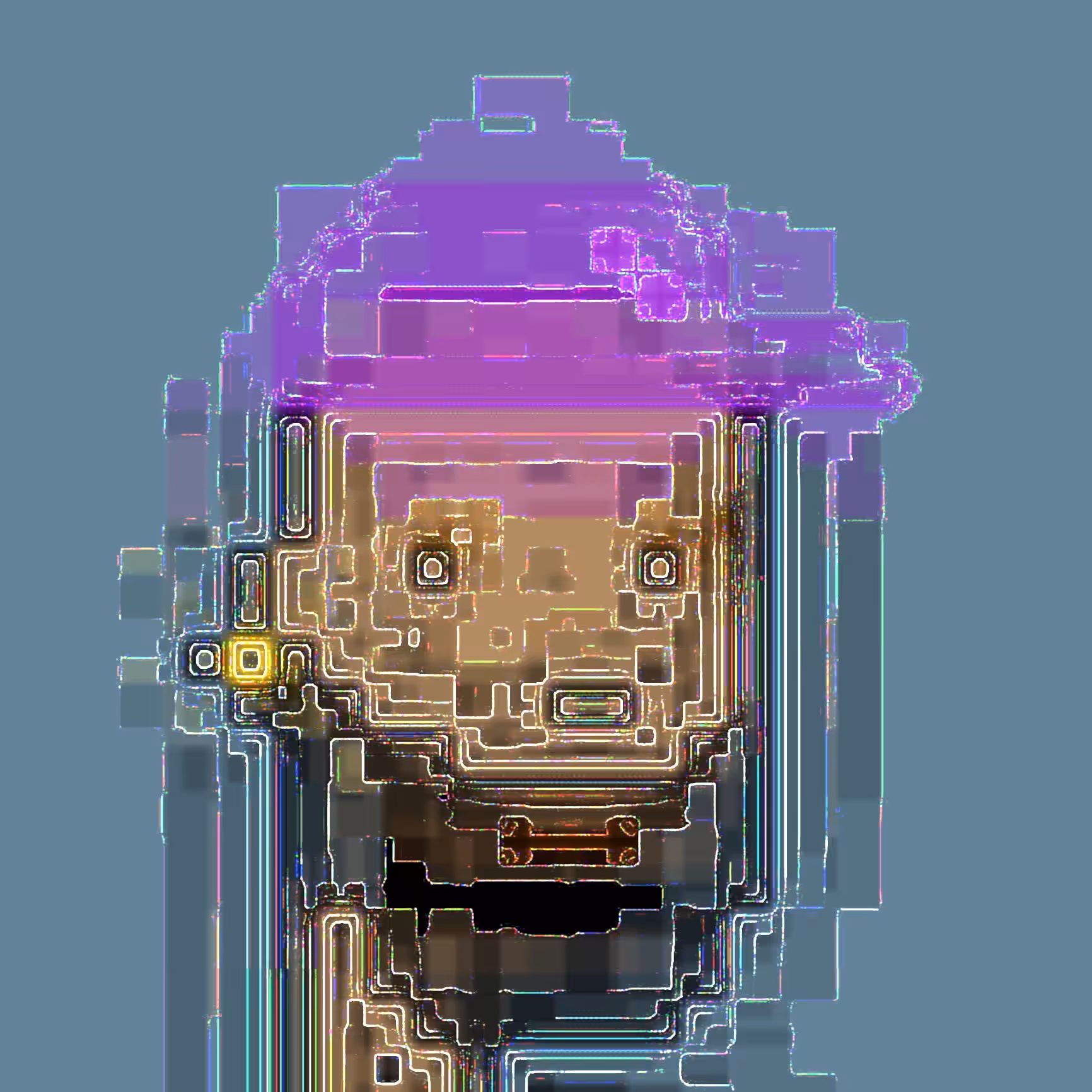 Pixel Neon Punk #002