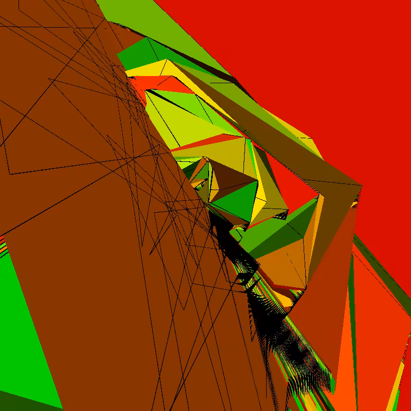 p5.js Descending a Staircase #12