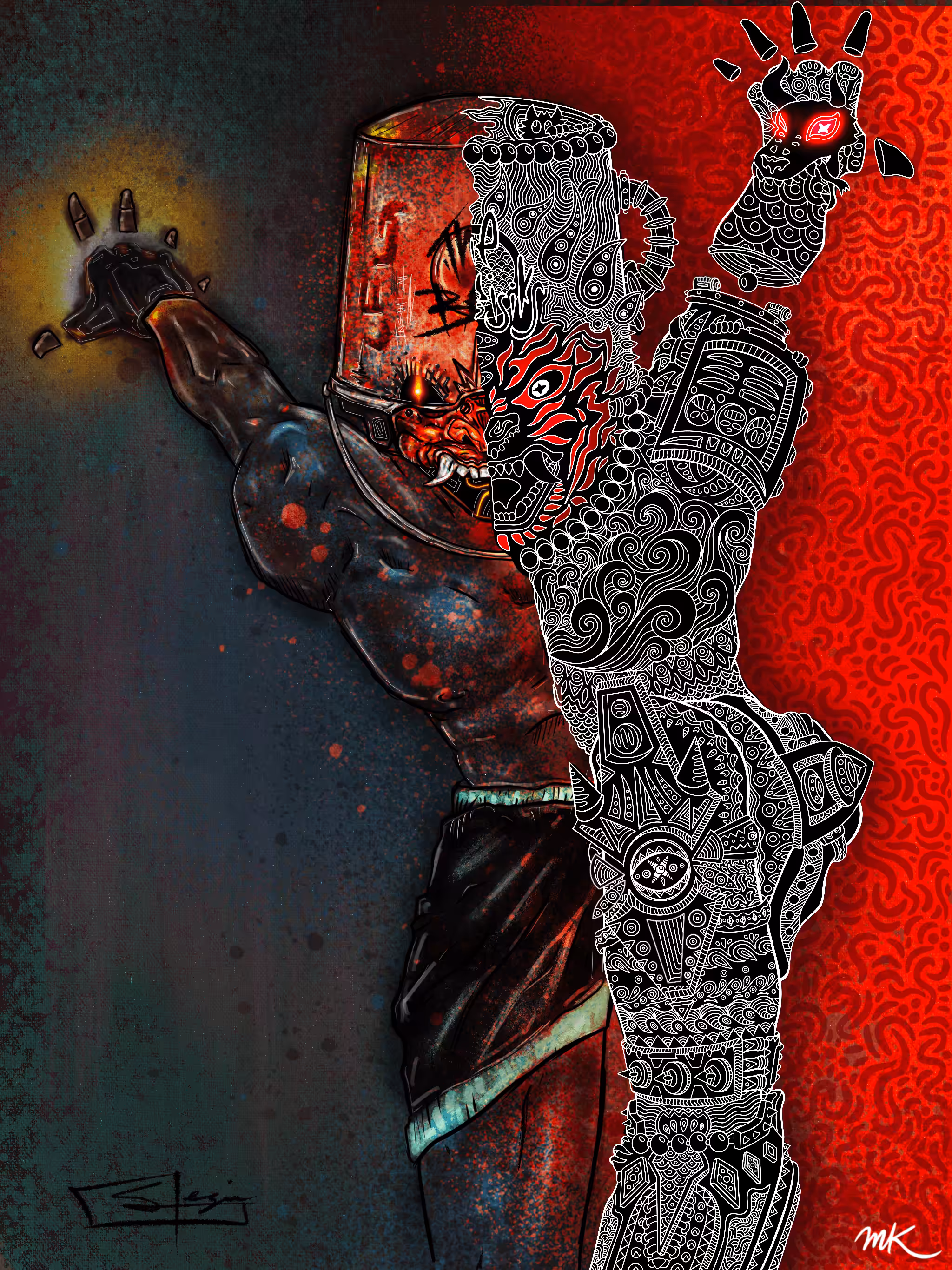 The Warrior | by Manu Stegui x MUFASA