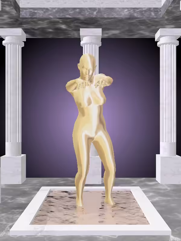 HeavenComputer: The Undying Real Gold Woman #1331