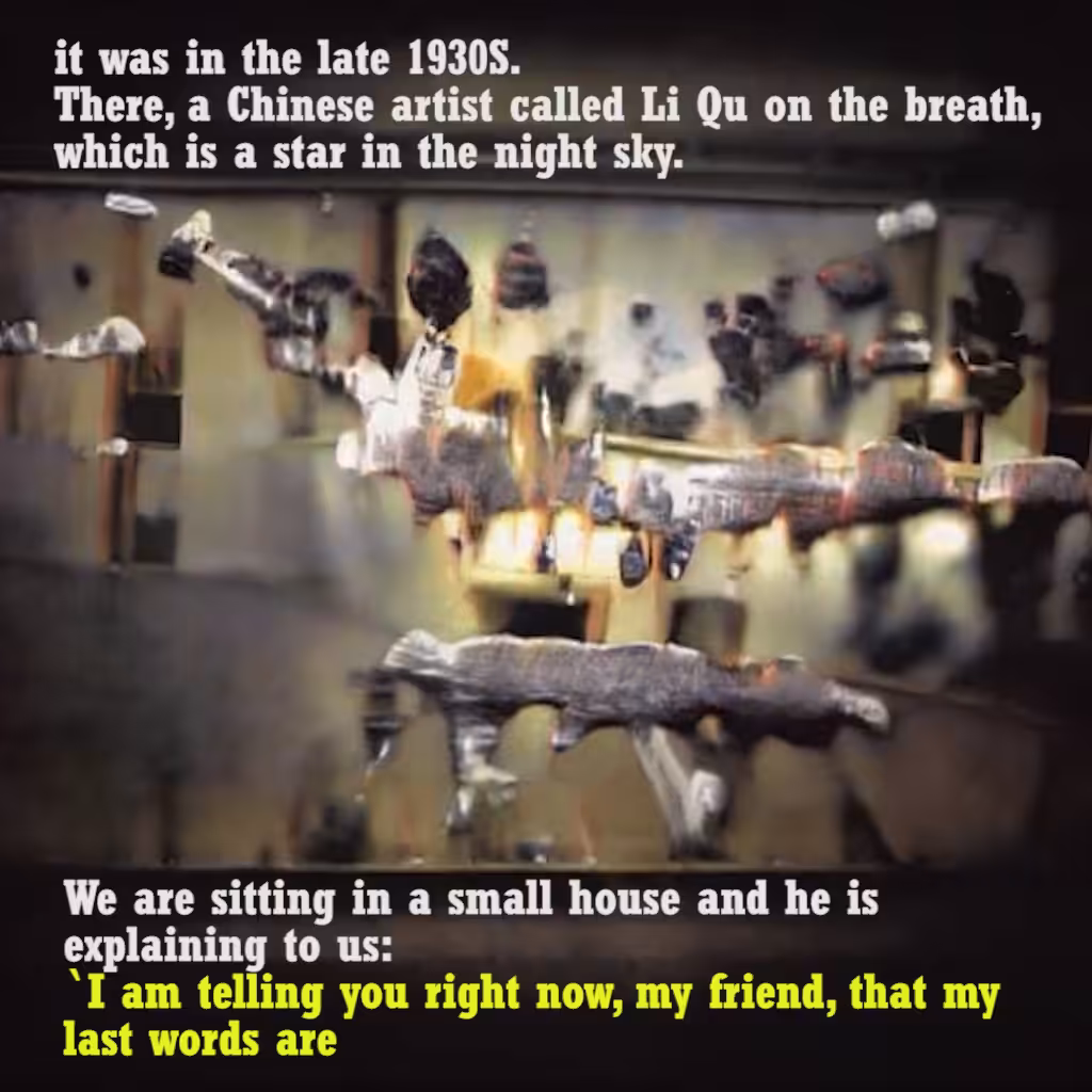 Chinese Artist (from: #EtherPoems 2)