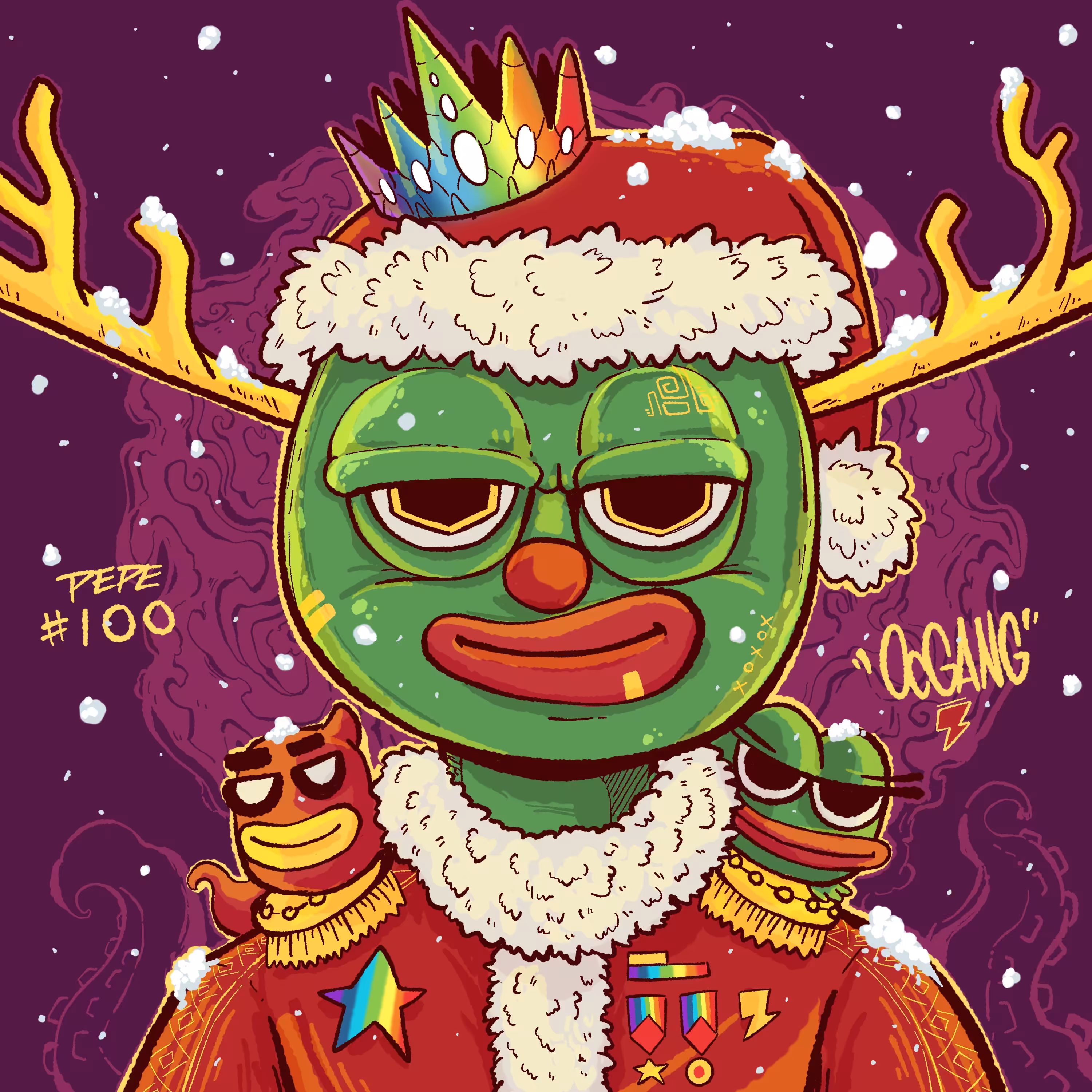 OcGANG #100 | $UPER 𝕊𝔸ℕ𝕋𝔸