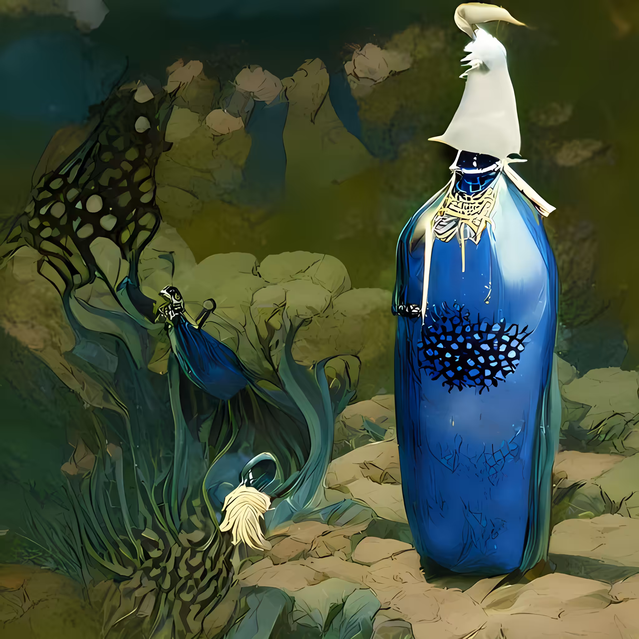 This is not a blue bottle - III