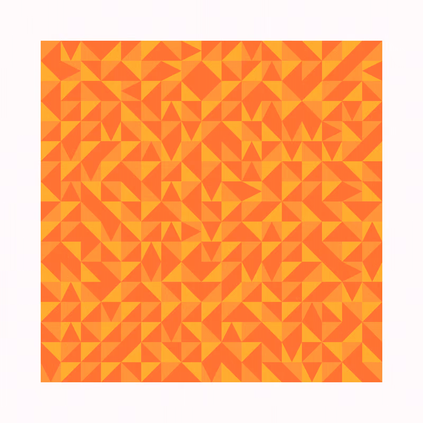 Triangle Pattern II #80