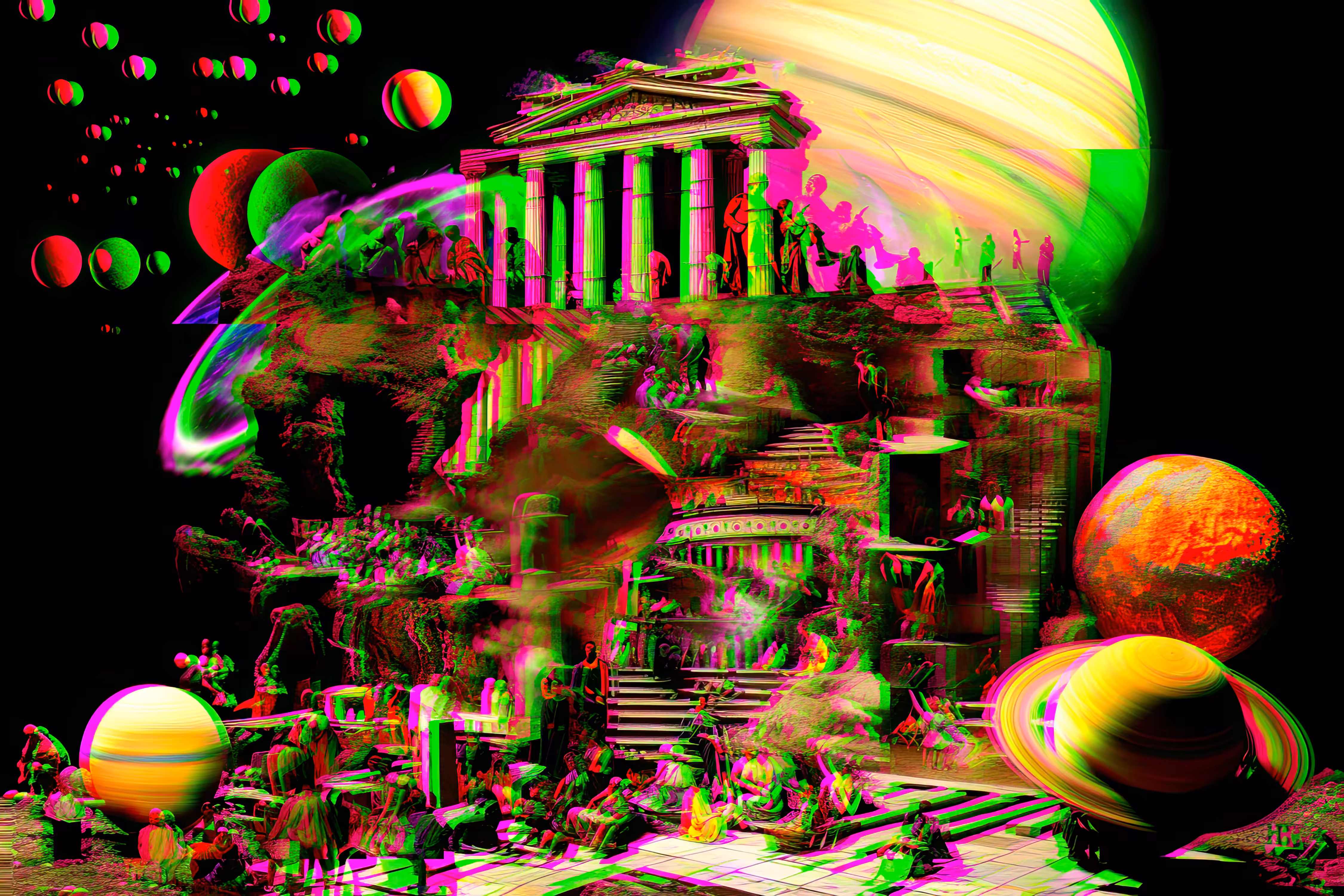 Cosmic Pantheon: Saturn