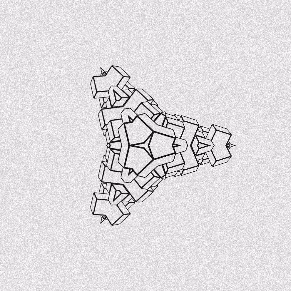Monochrome Kaleido #4