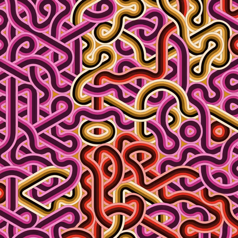 Bézier Truchet #54
