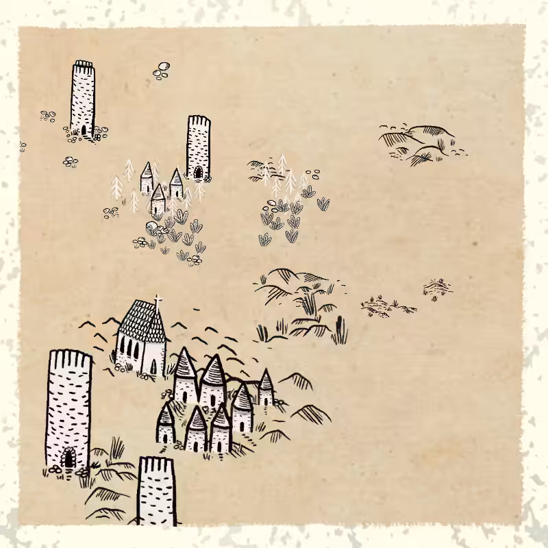 Medieval Village  #33