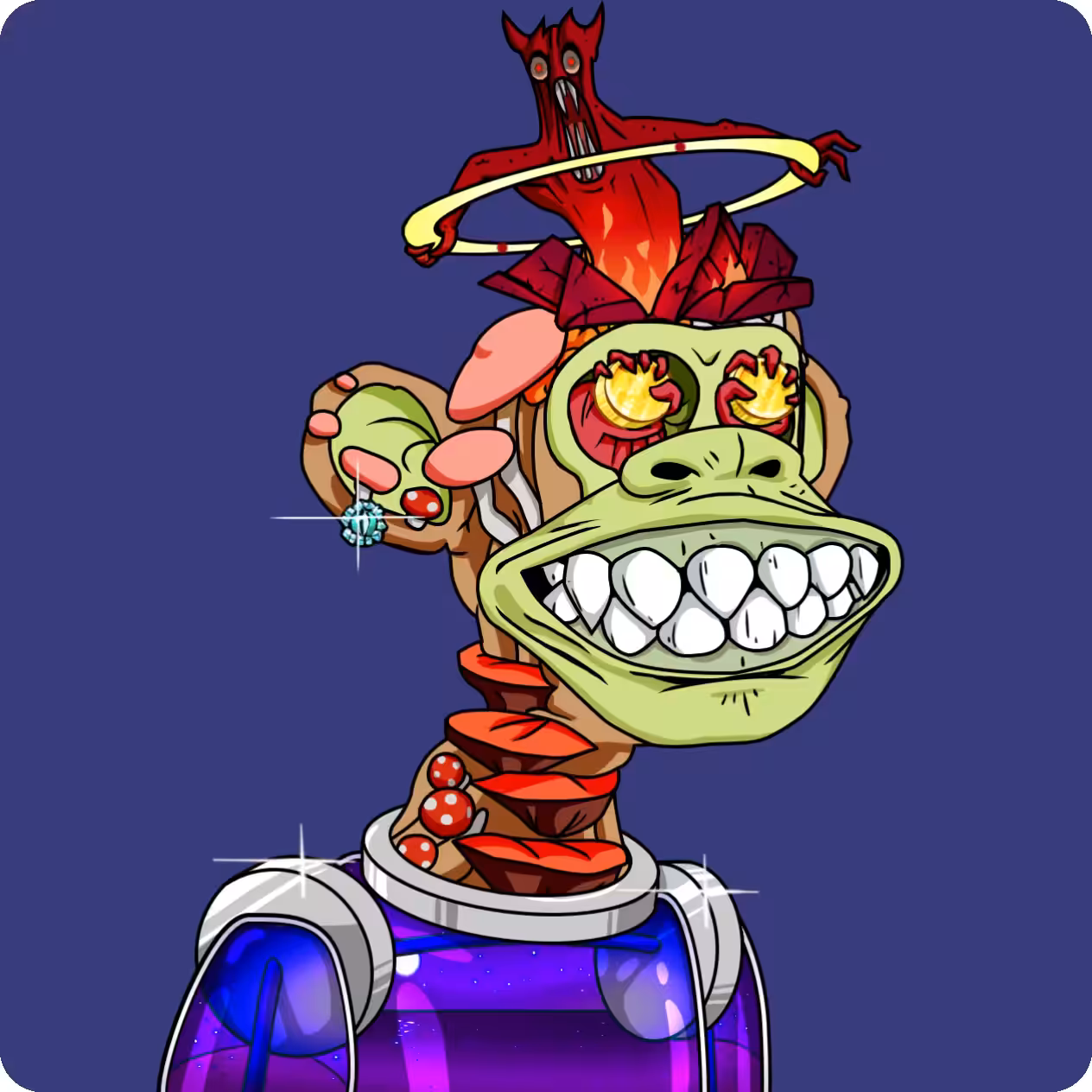 Animated Mutant Ape 120