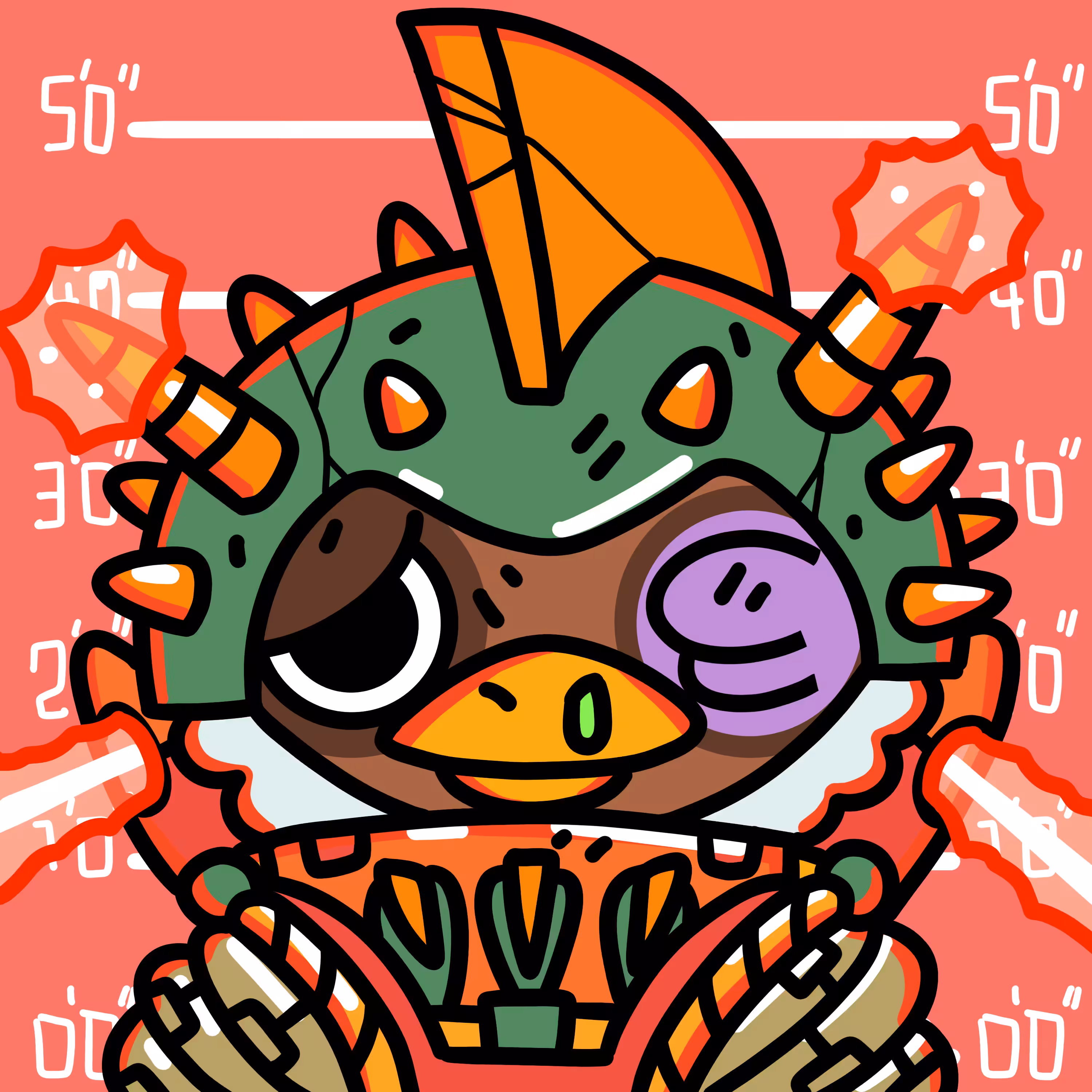 LS : 111 (little sloth x SpaceVillains )