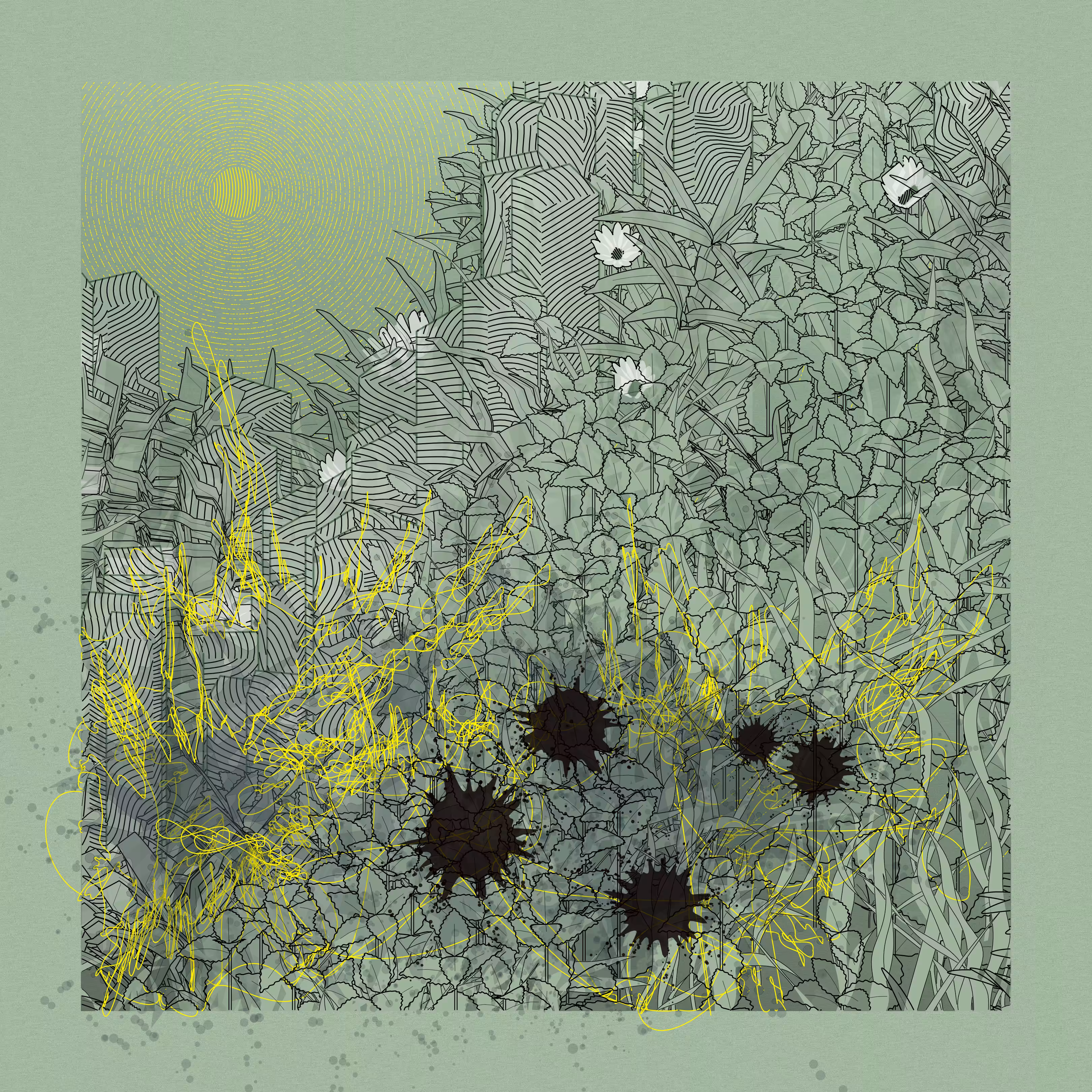 Landscape with Carbon Capture #7407