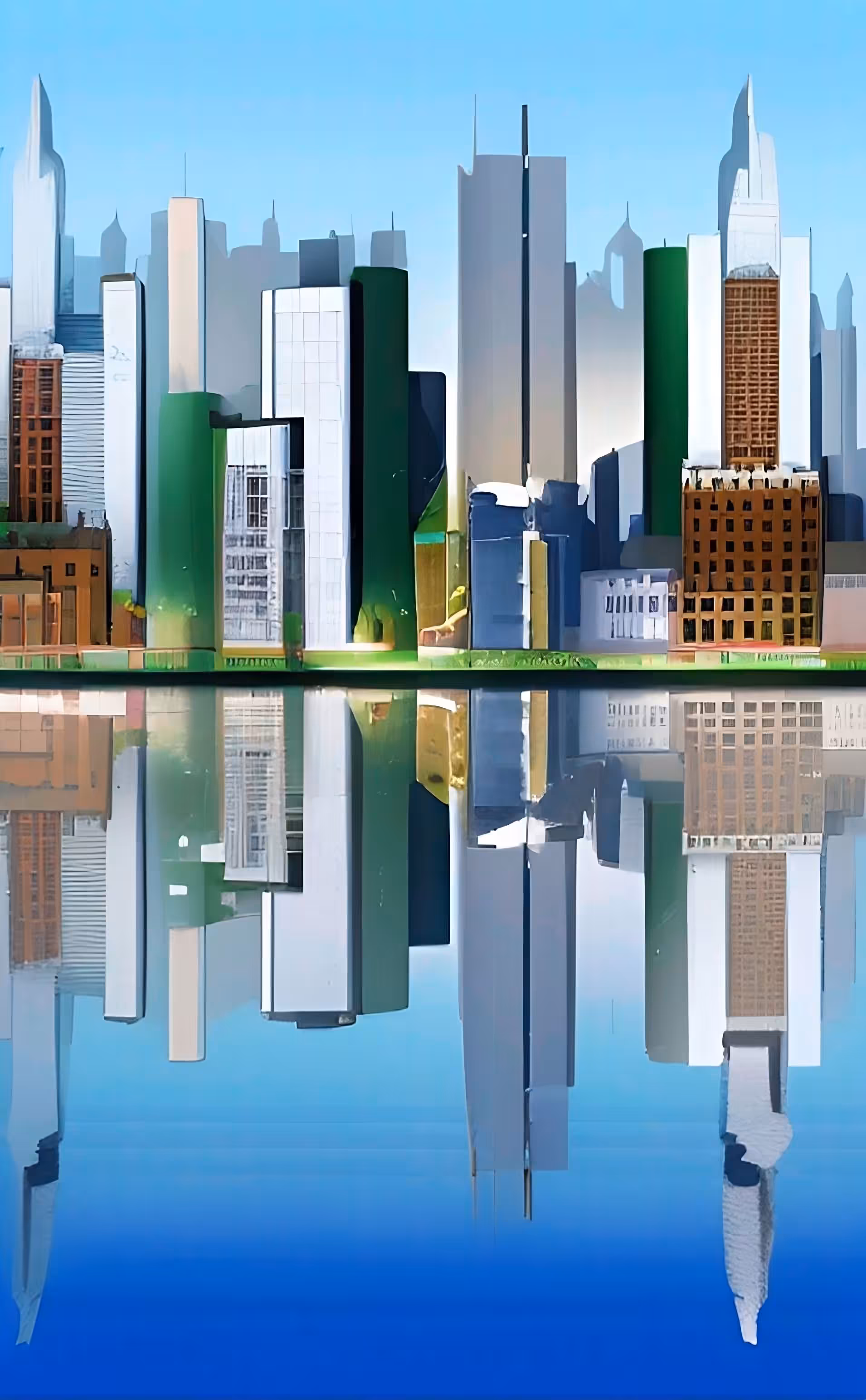 Reflected City #3