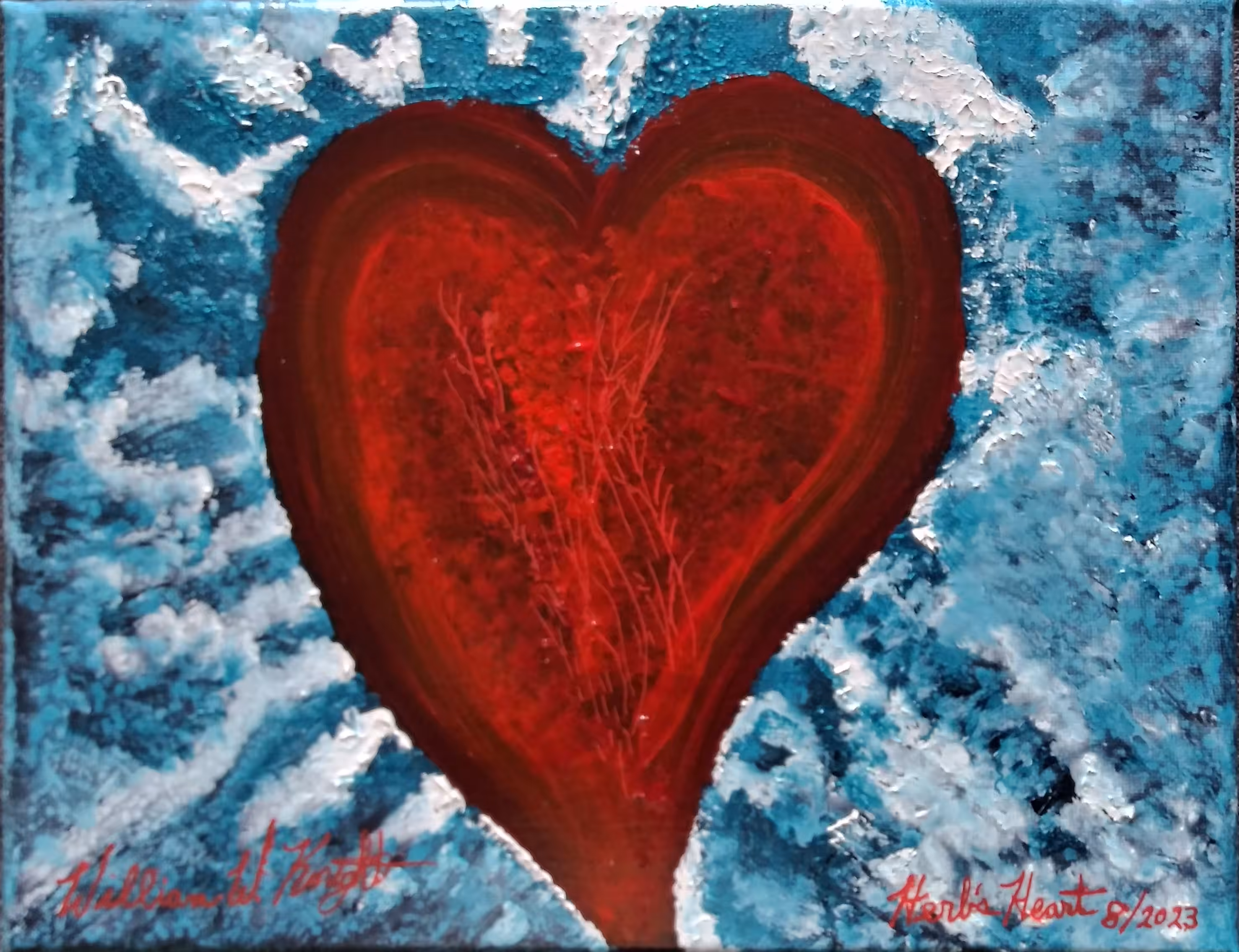 Bill Knight's Art: Herb's Heart 