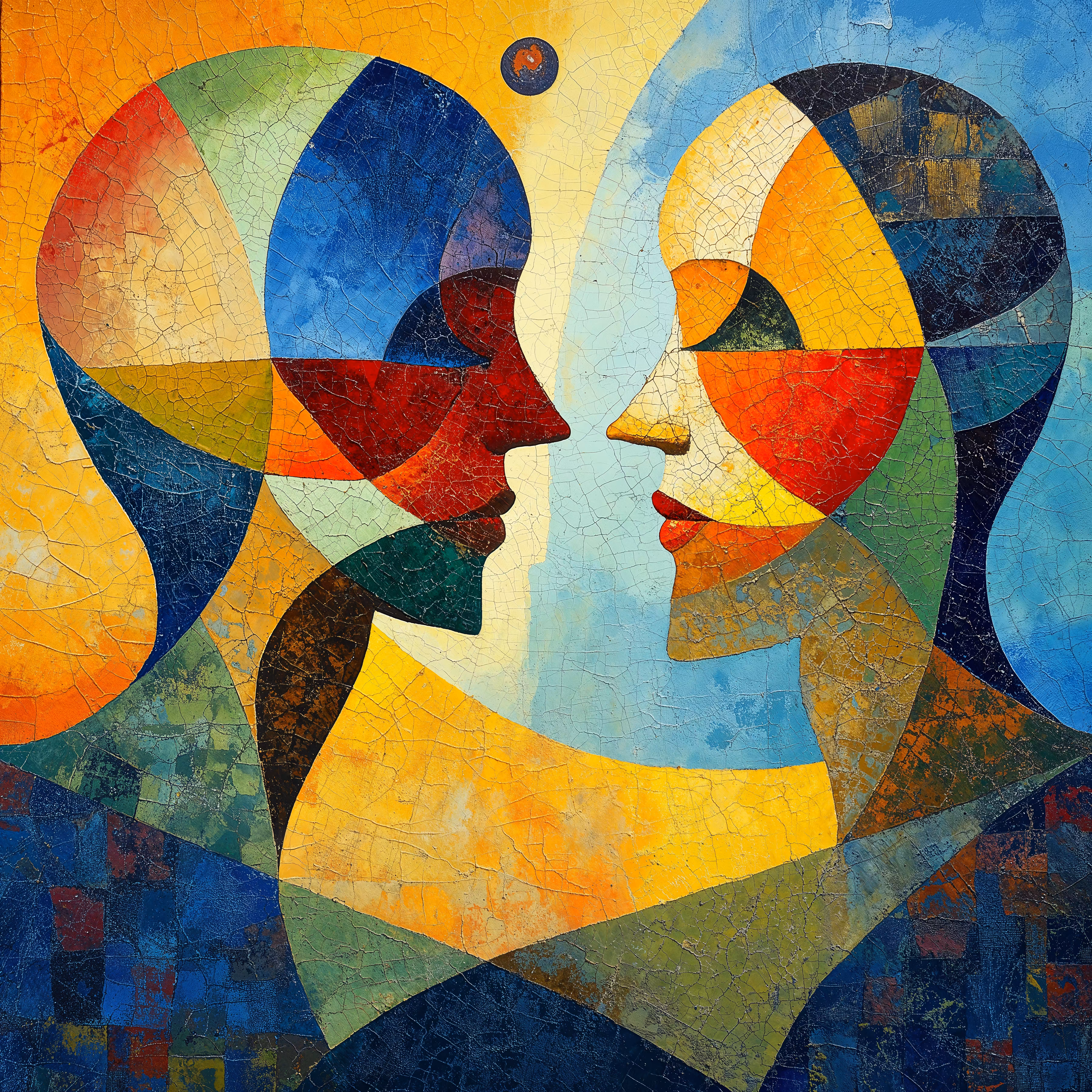 Abstract Cubist-Surrealist #33