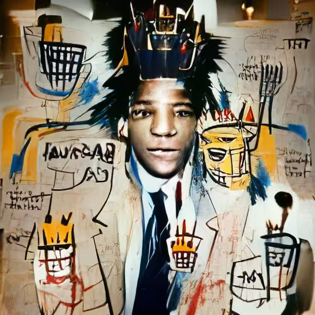 Basquiat Portrait #5