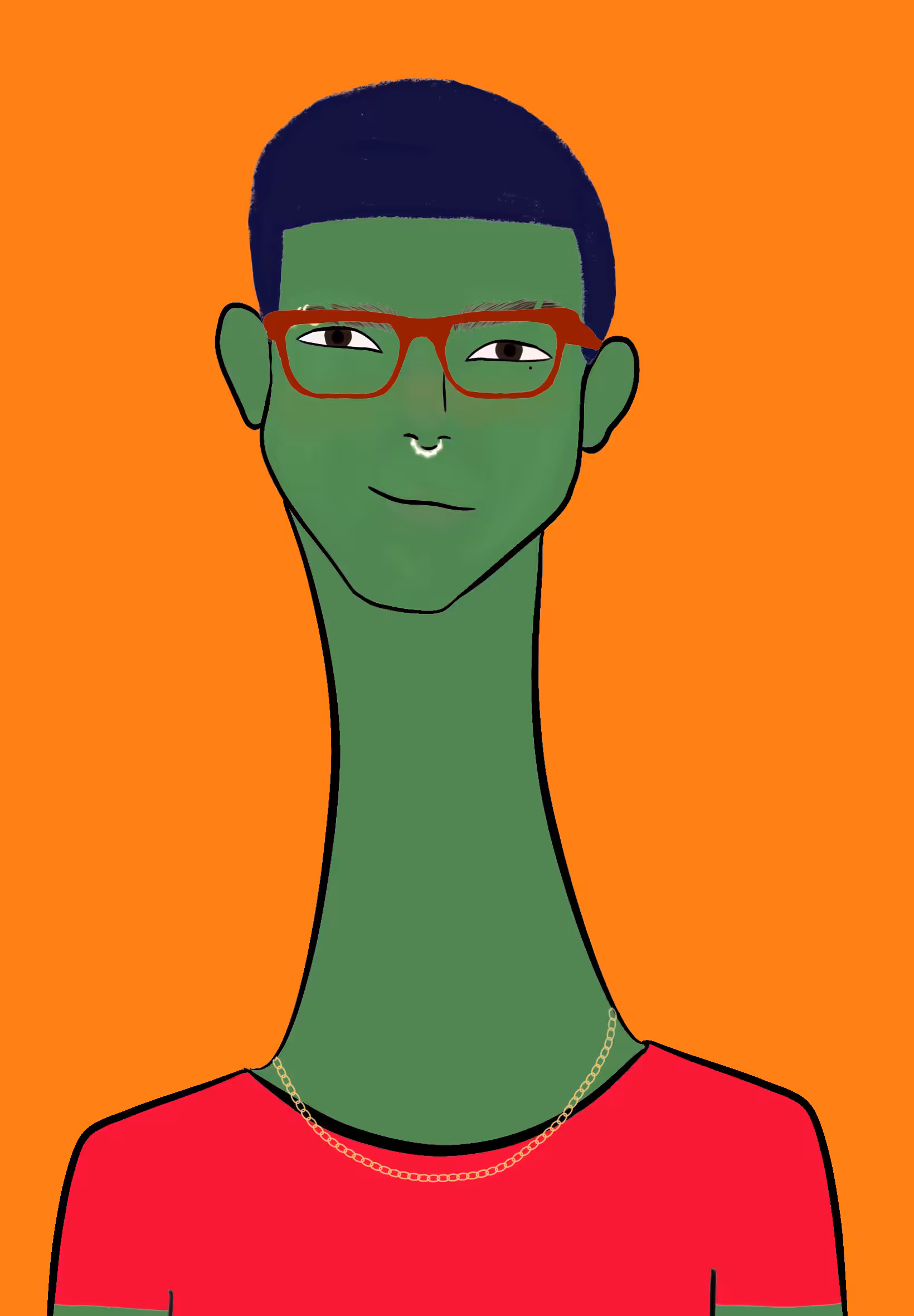 Long Neckie Fellas #1078