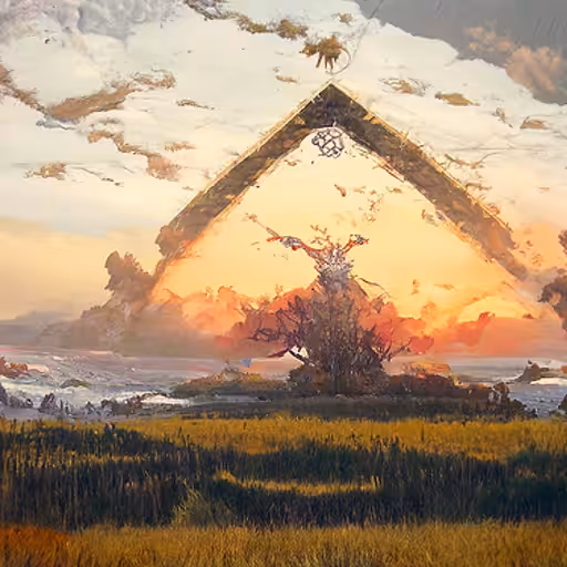 Landscape Tarot: Ace of Pentacles #1