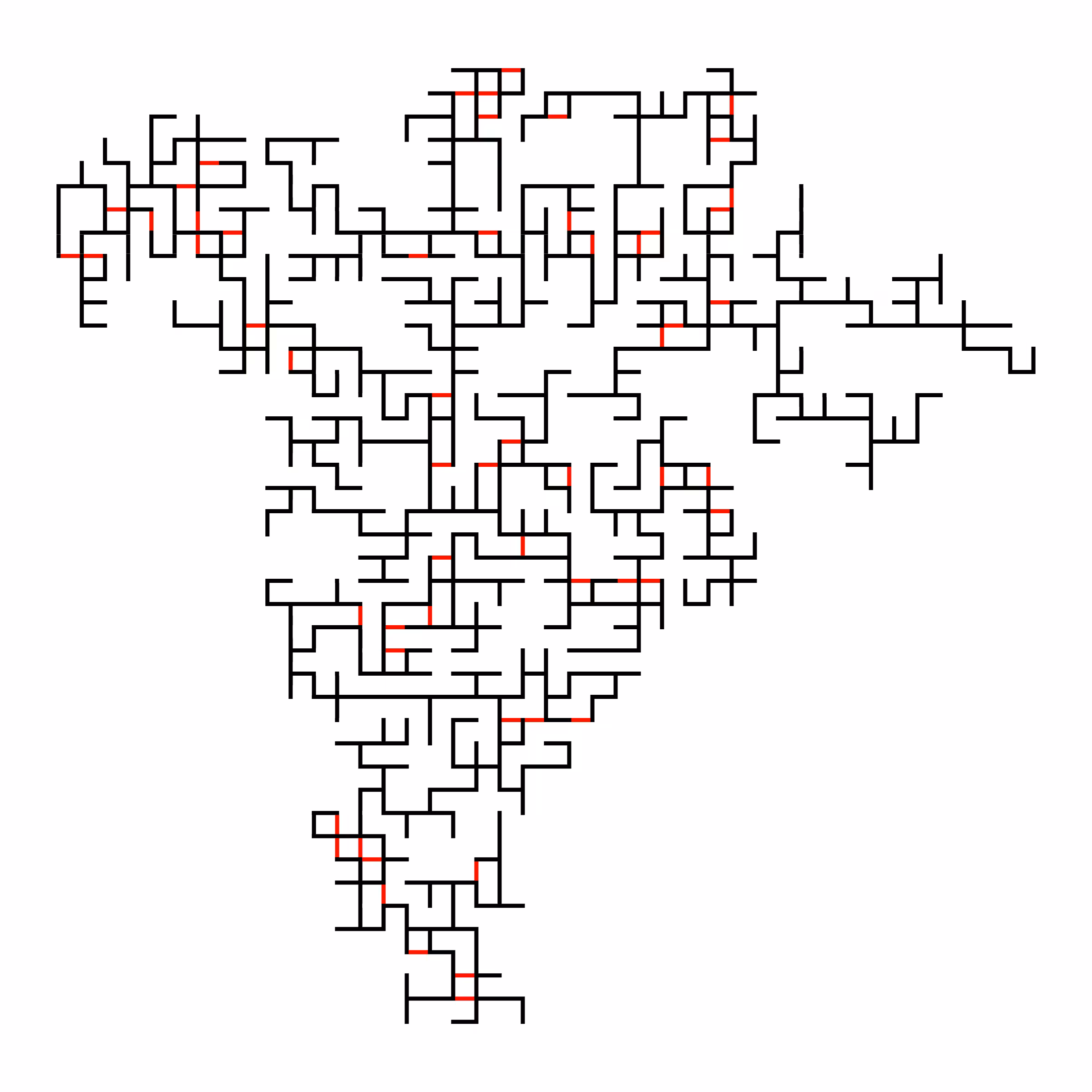 Invasion Percolation #209