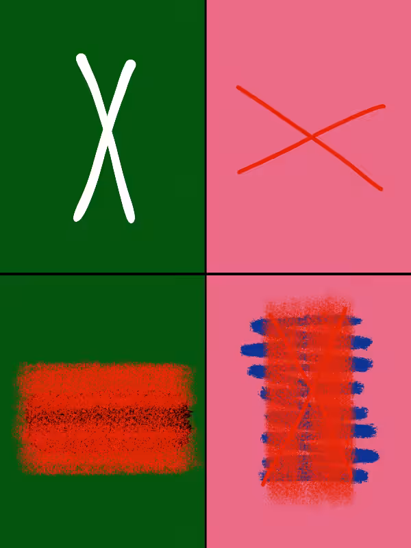 X 4 sides (Four 4) #2