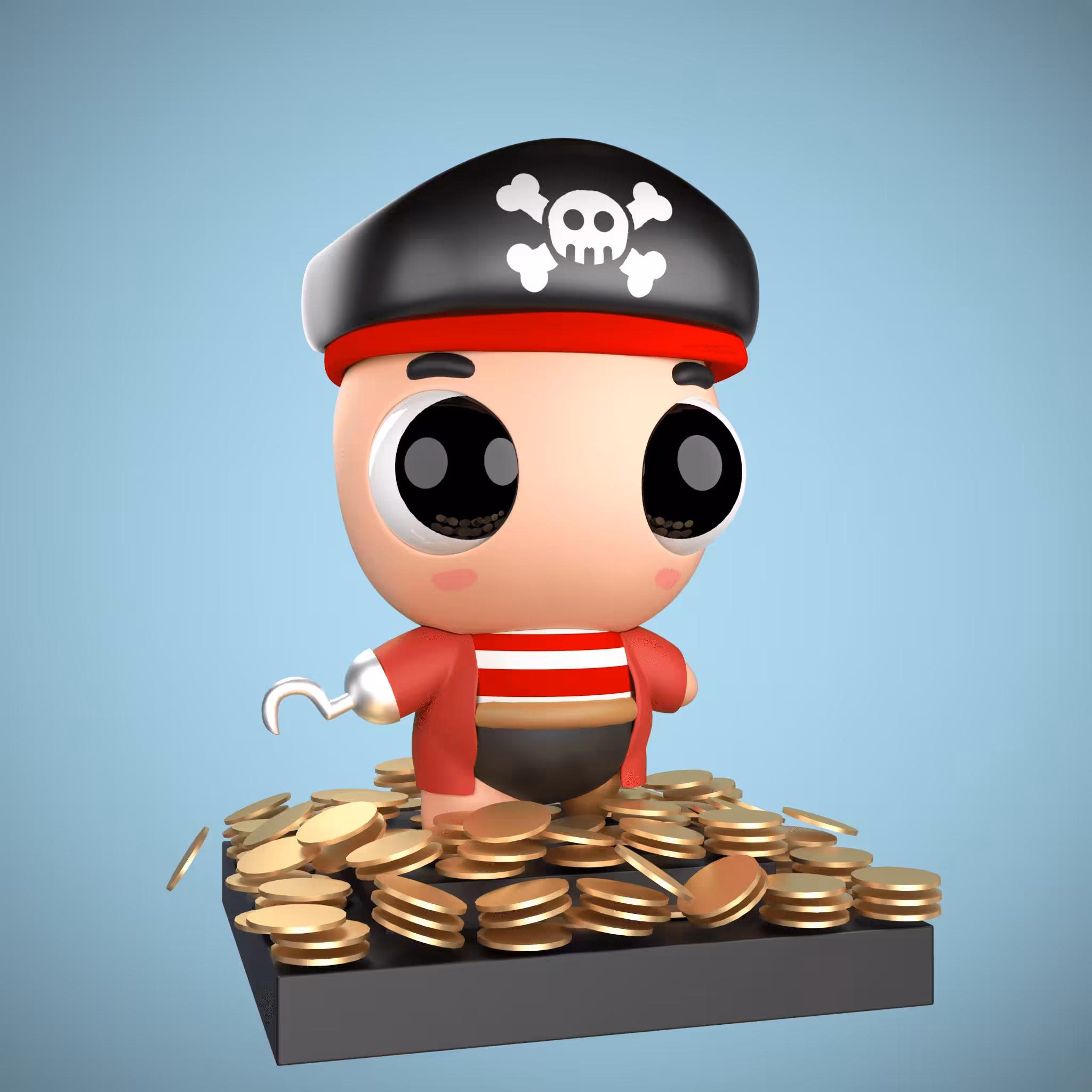 cute eye #12 pirate