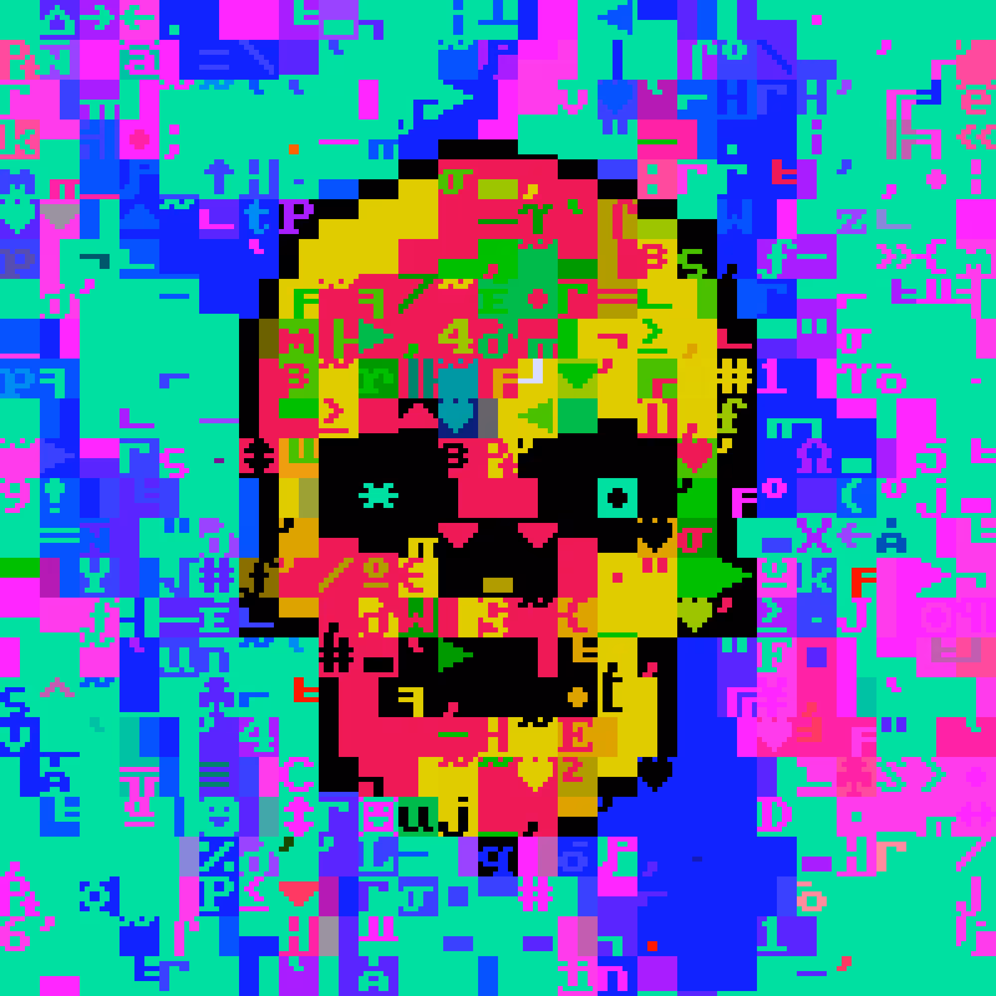 DOS Skull 0040