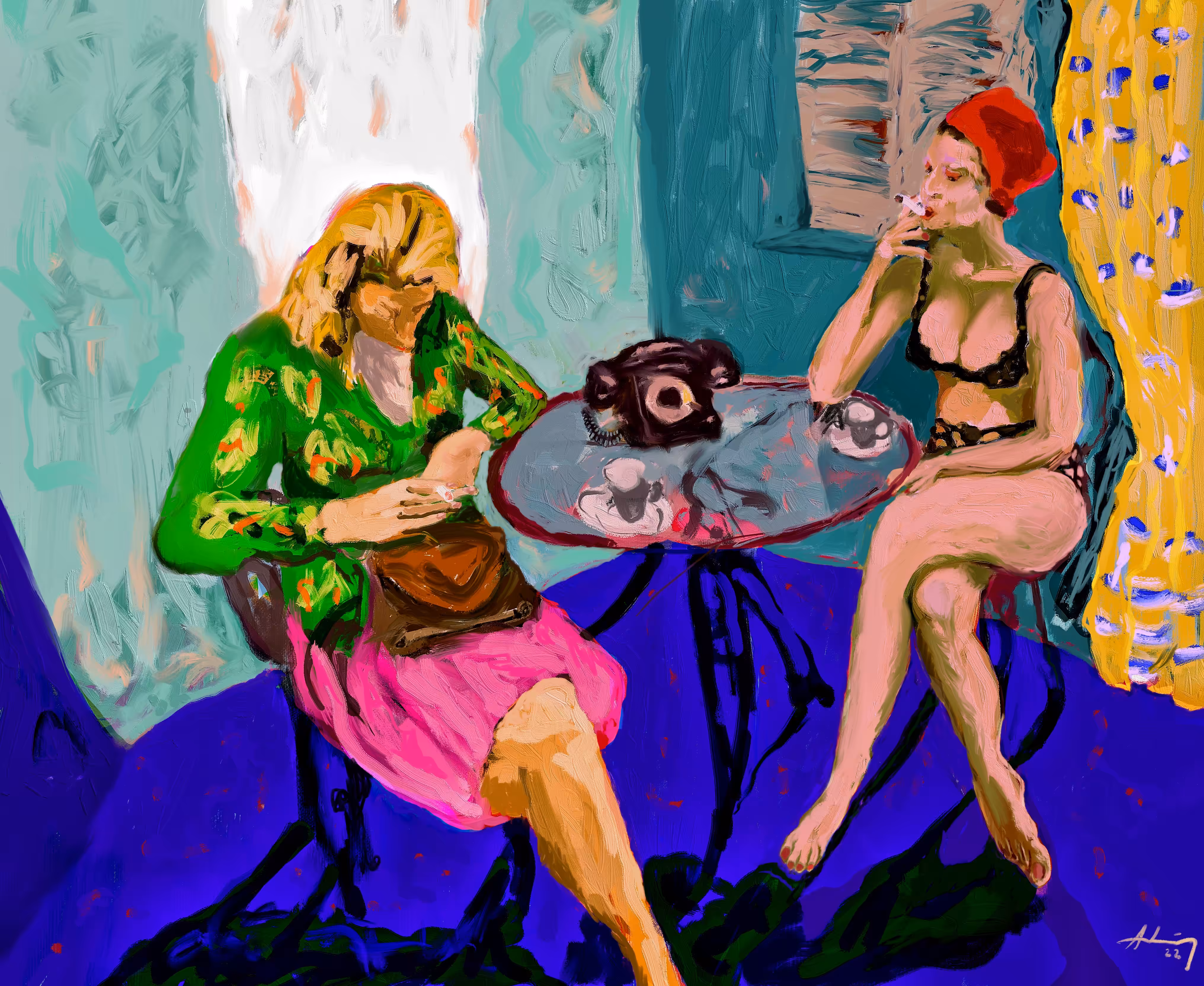 The conversation